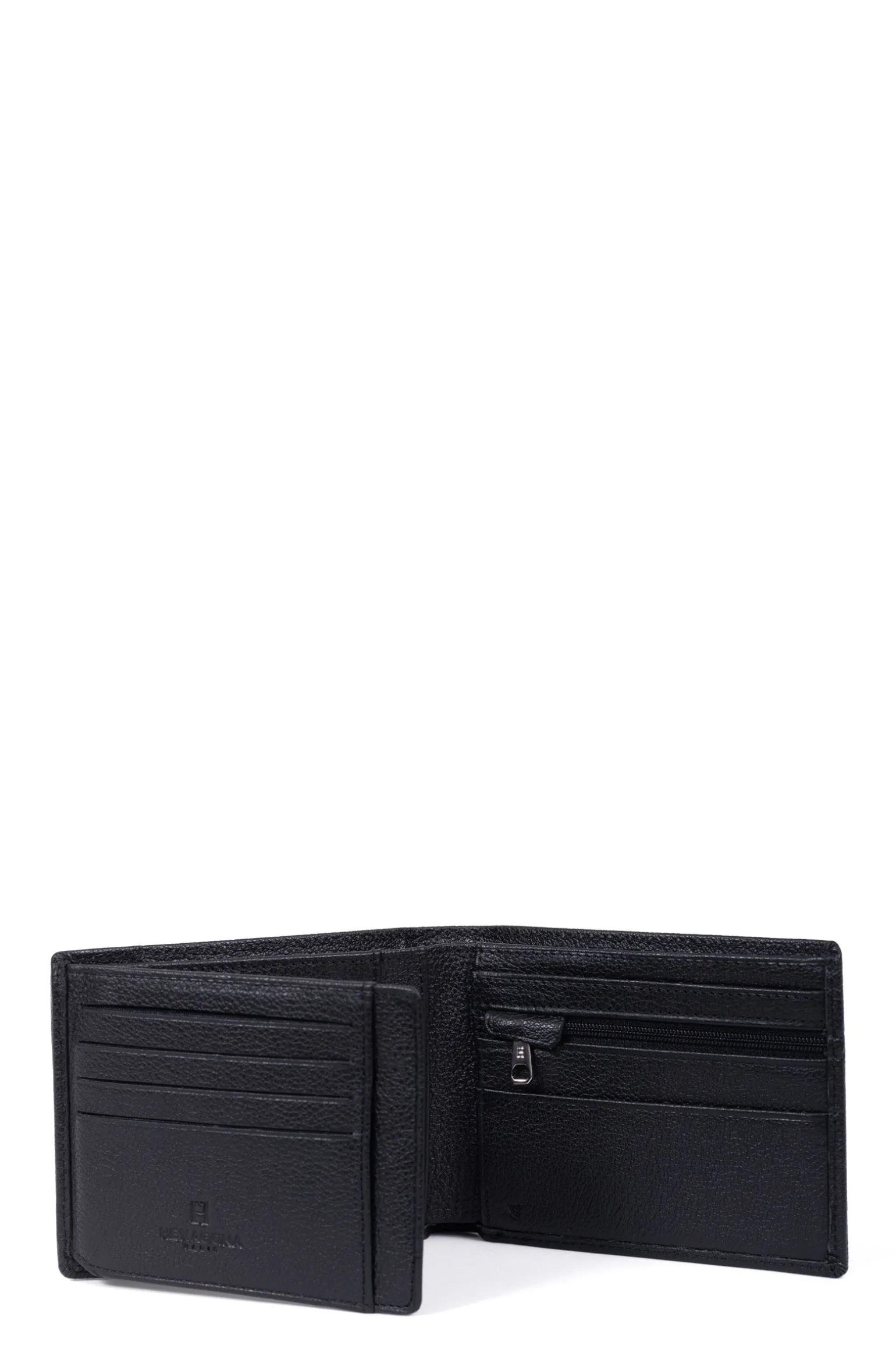 Portefeuille italien - 2 volets - Stop RFID - Cuir