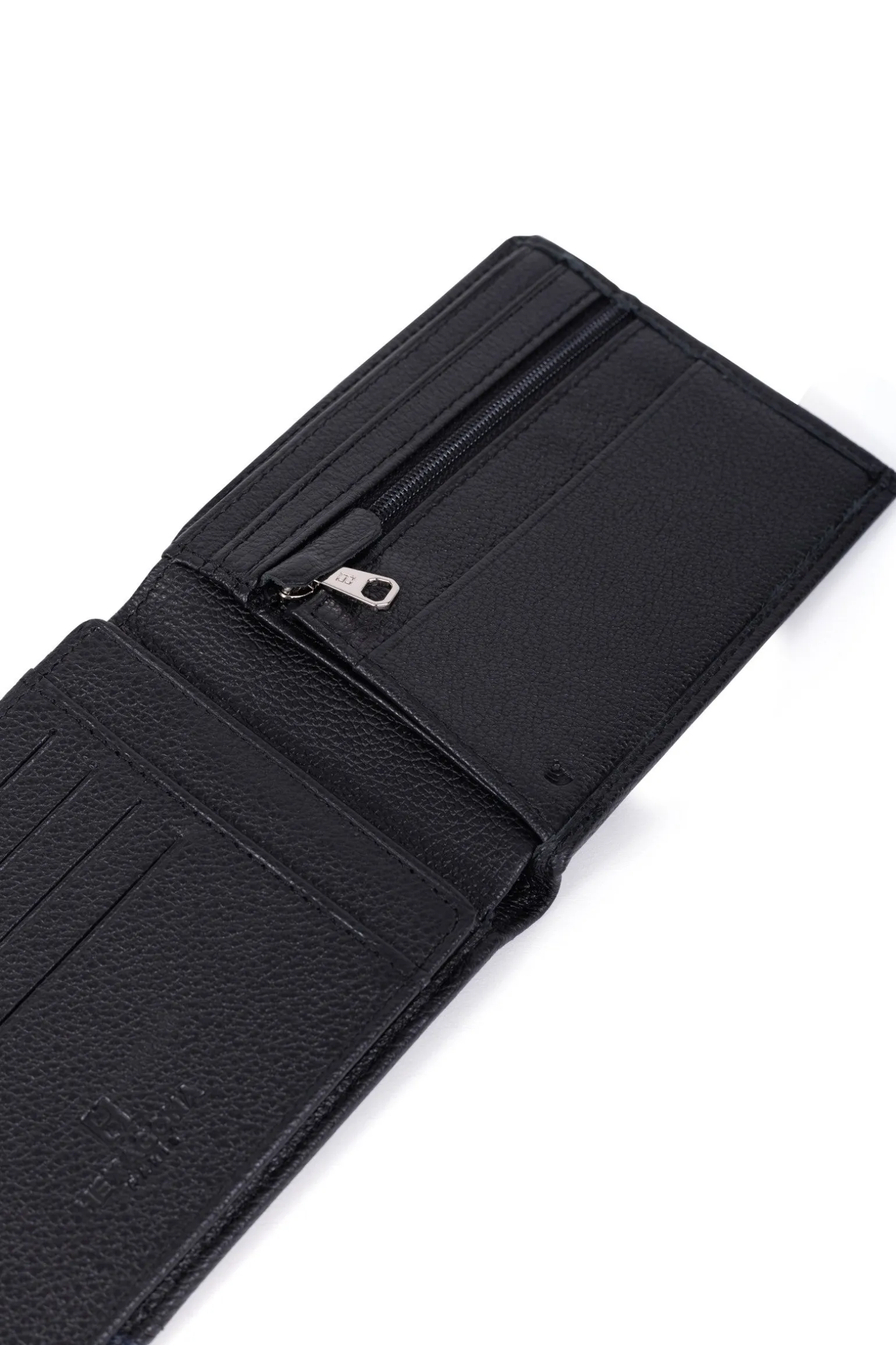 Portefeuille italien - 2 volets - Stop RFID - Cuir