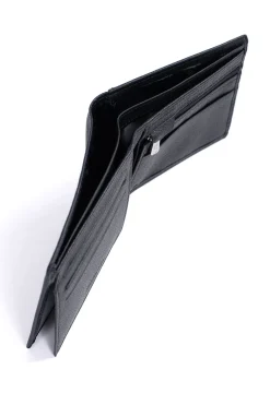 Portefeuille italien - 2 volets - Stop RFID - Cuir