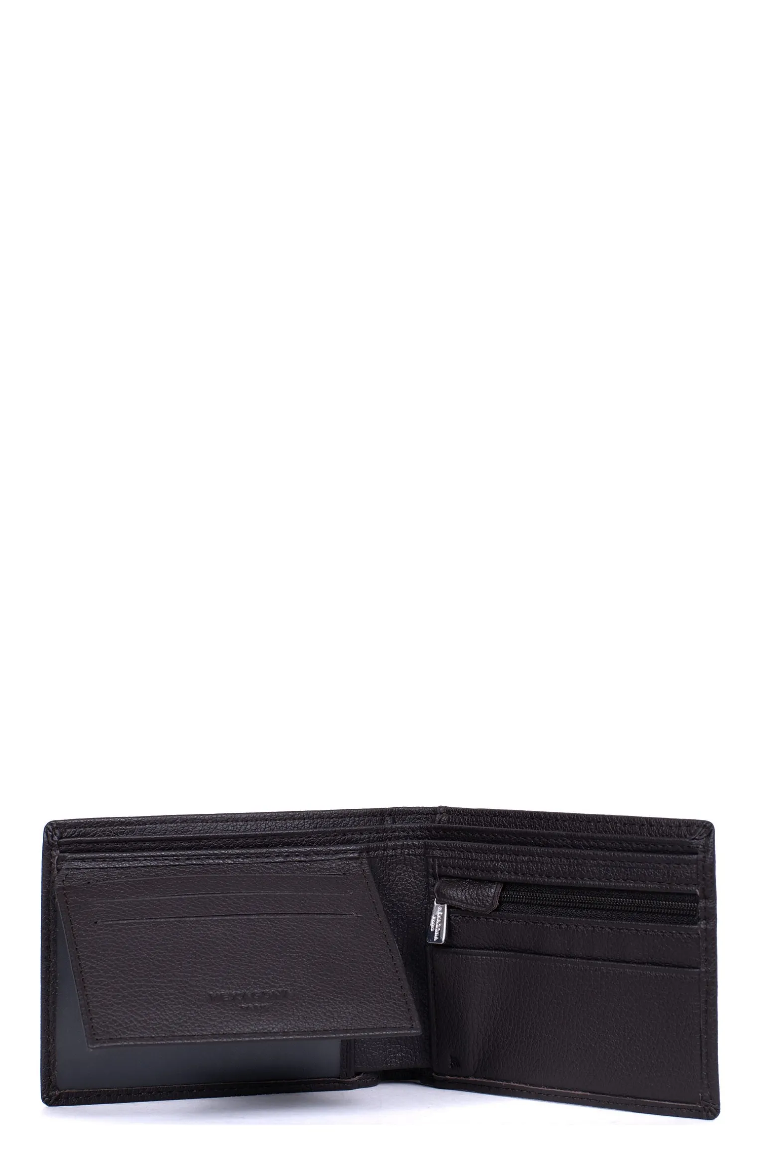 Portefeuille italien - 2 volets - Stop RFID - Cuir