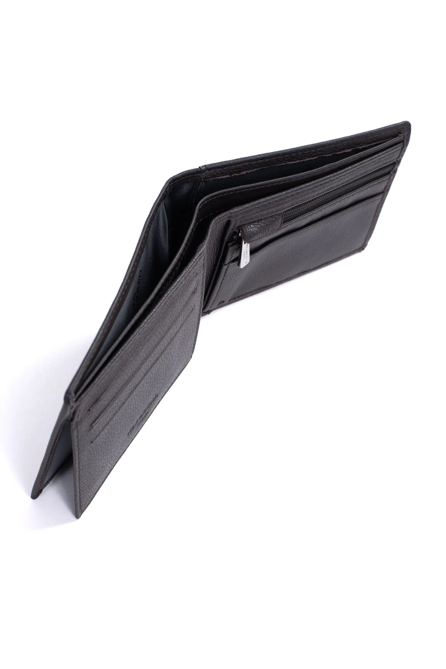 Portefeuille italien - 2 volets - Stop RFID - Cuir