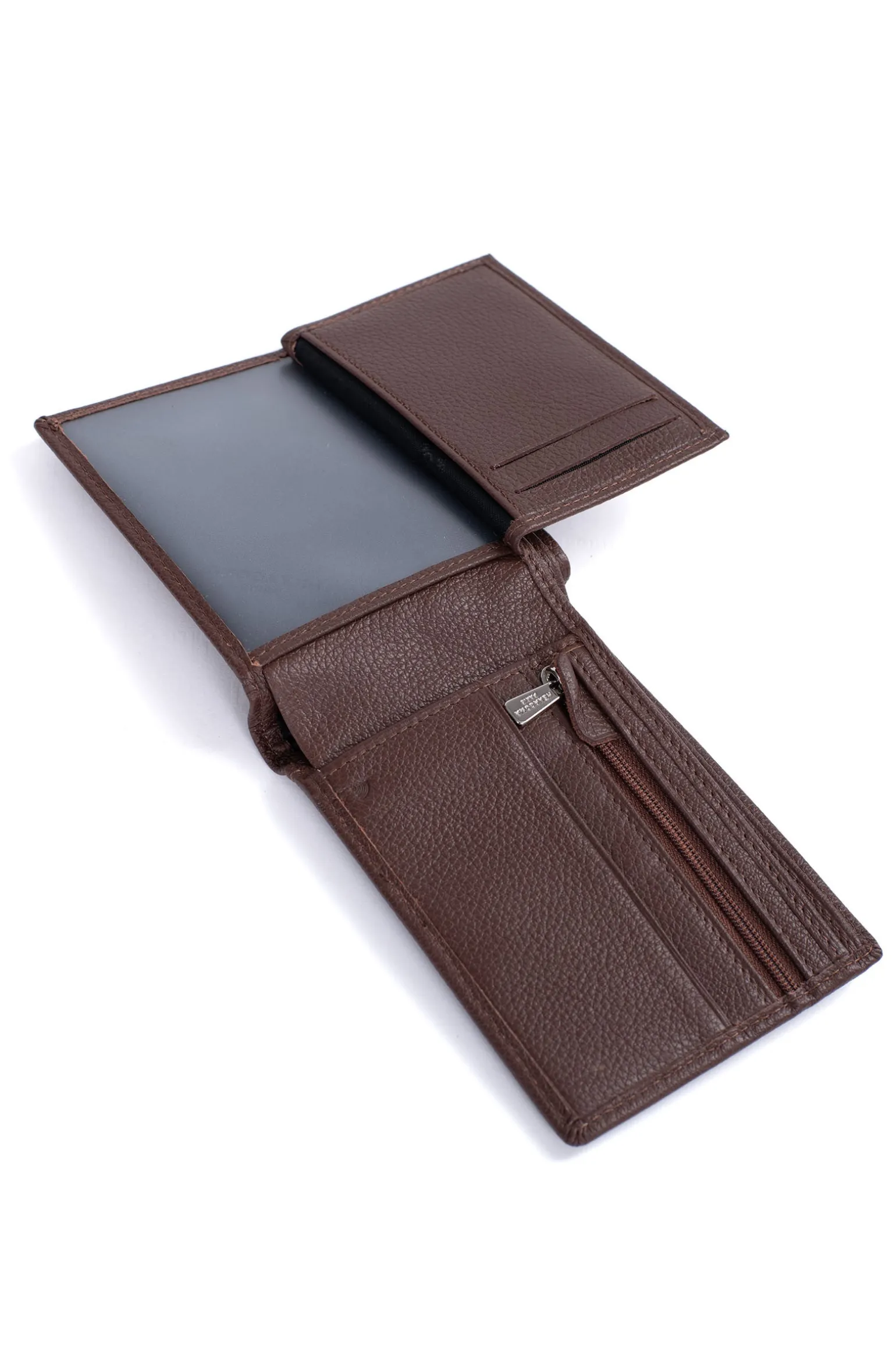 Portefeuille italien - 2 volets - Stop RFID - Cuir