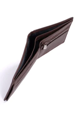 Portefeuille italien - 2 volets - Stop RFID - Cuir