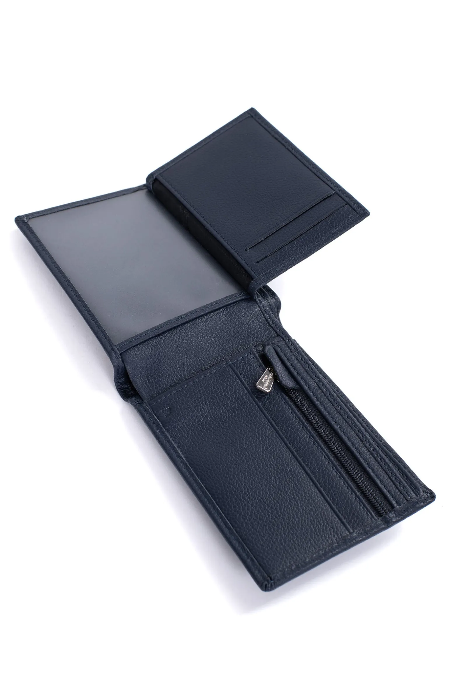 Portefeuille italien - 2 volets - Stop RFID - Cuir