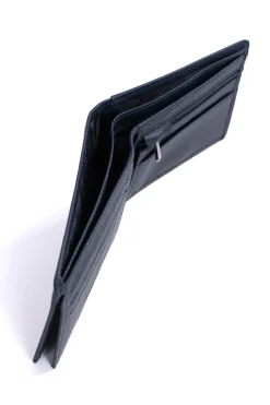 Portefeuille italien - 2 volets - Stop RFID - Cuir