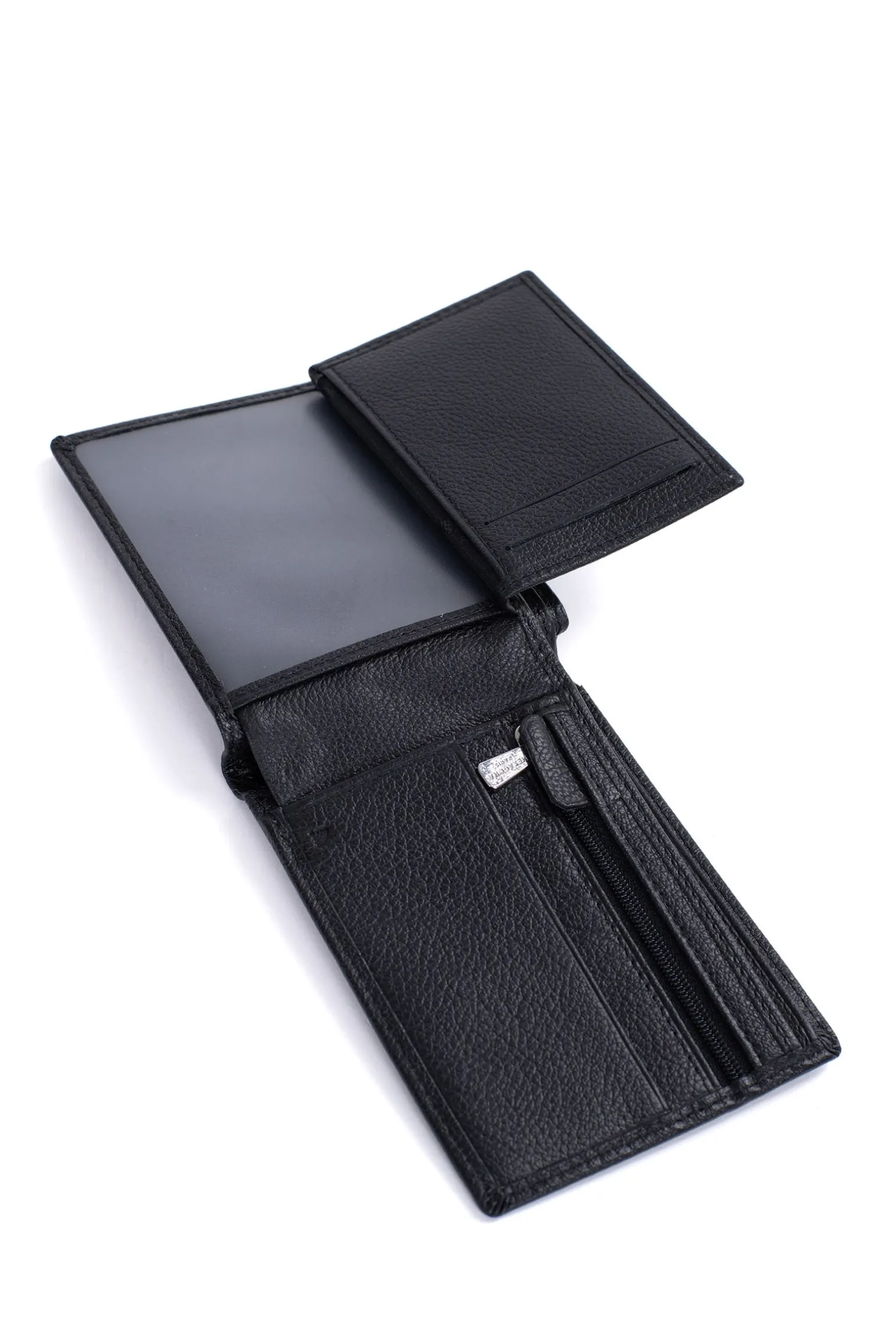 Portefeuille italien - 2 volets - Stop RFID - Cuir