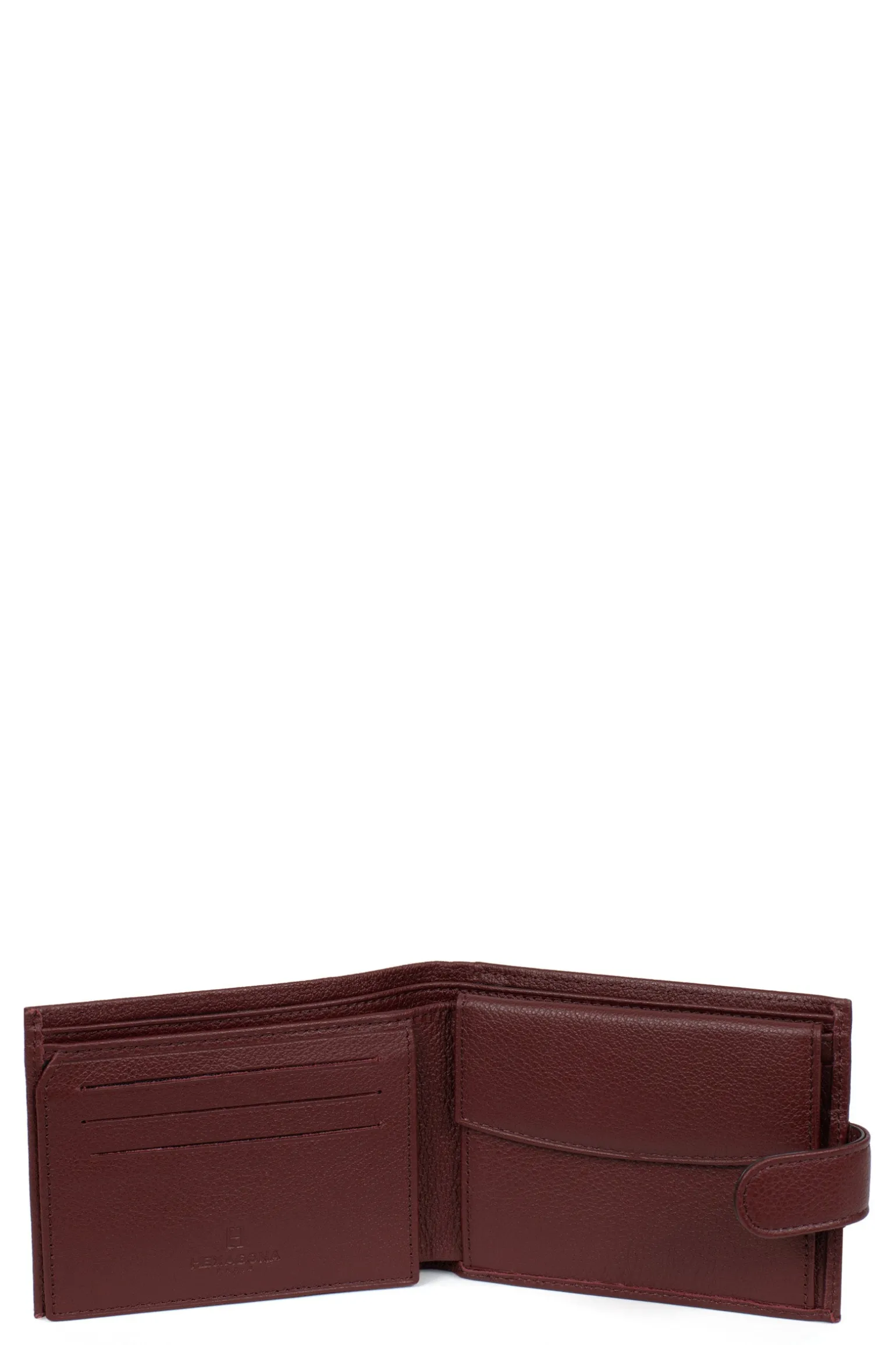 Portefeuille italien - 2 volets - Cuir