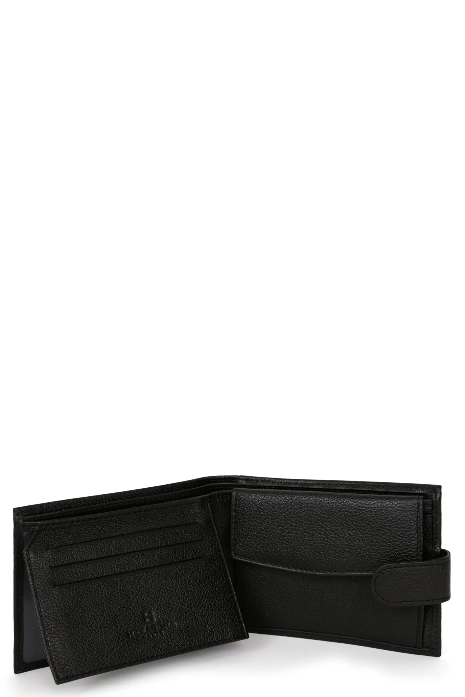 Portefeuille italien - 2 volets - Cuir