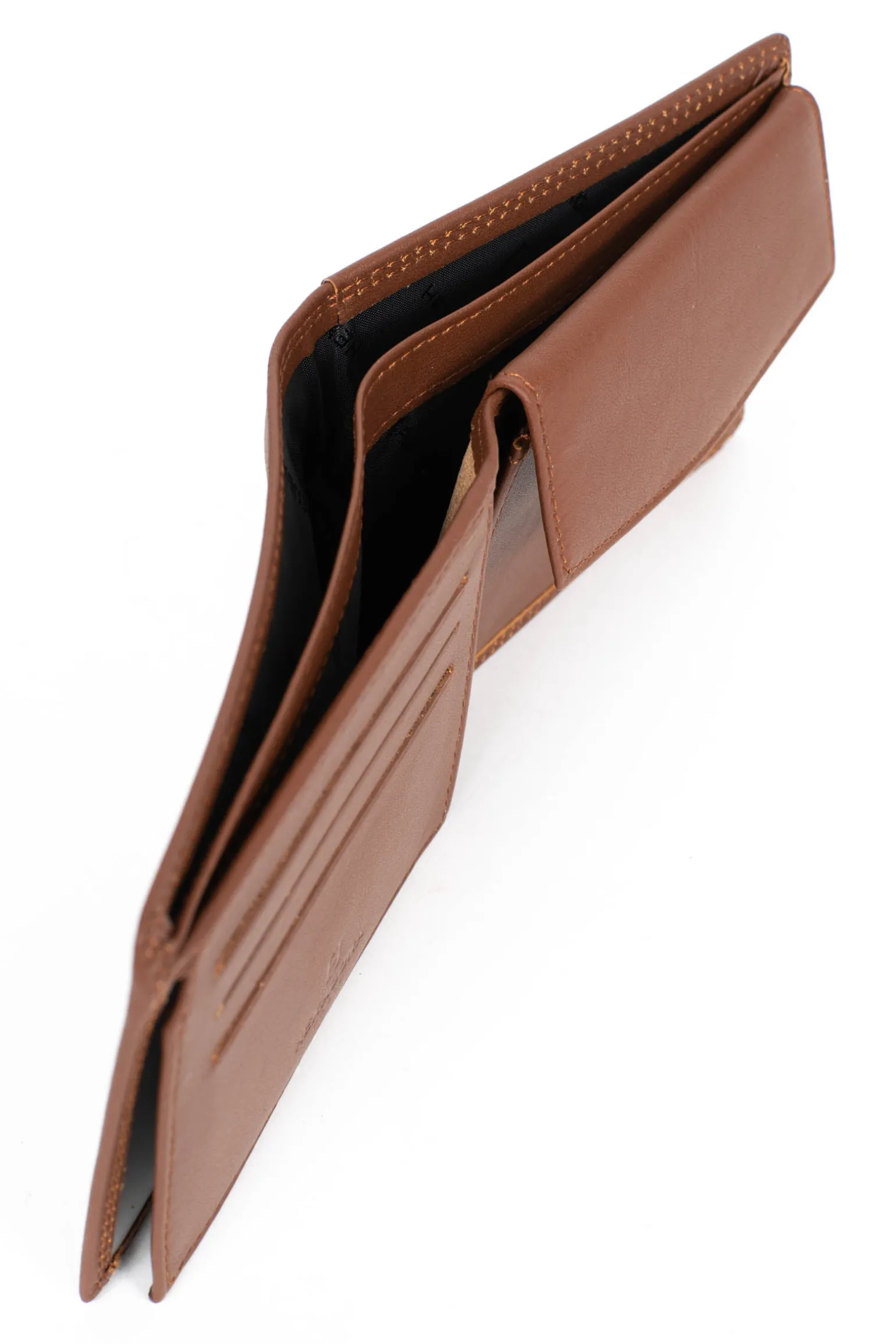 Portefeuille italien - 2 volets - Stop RFID - Cuir