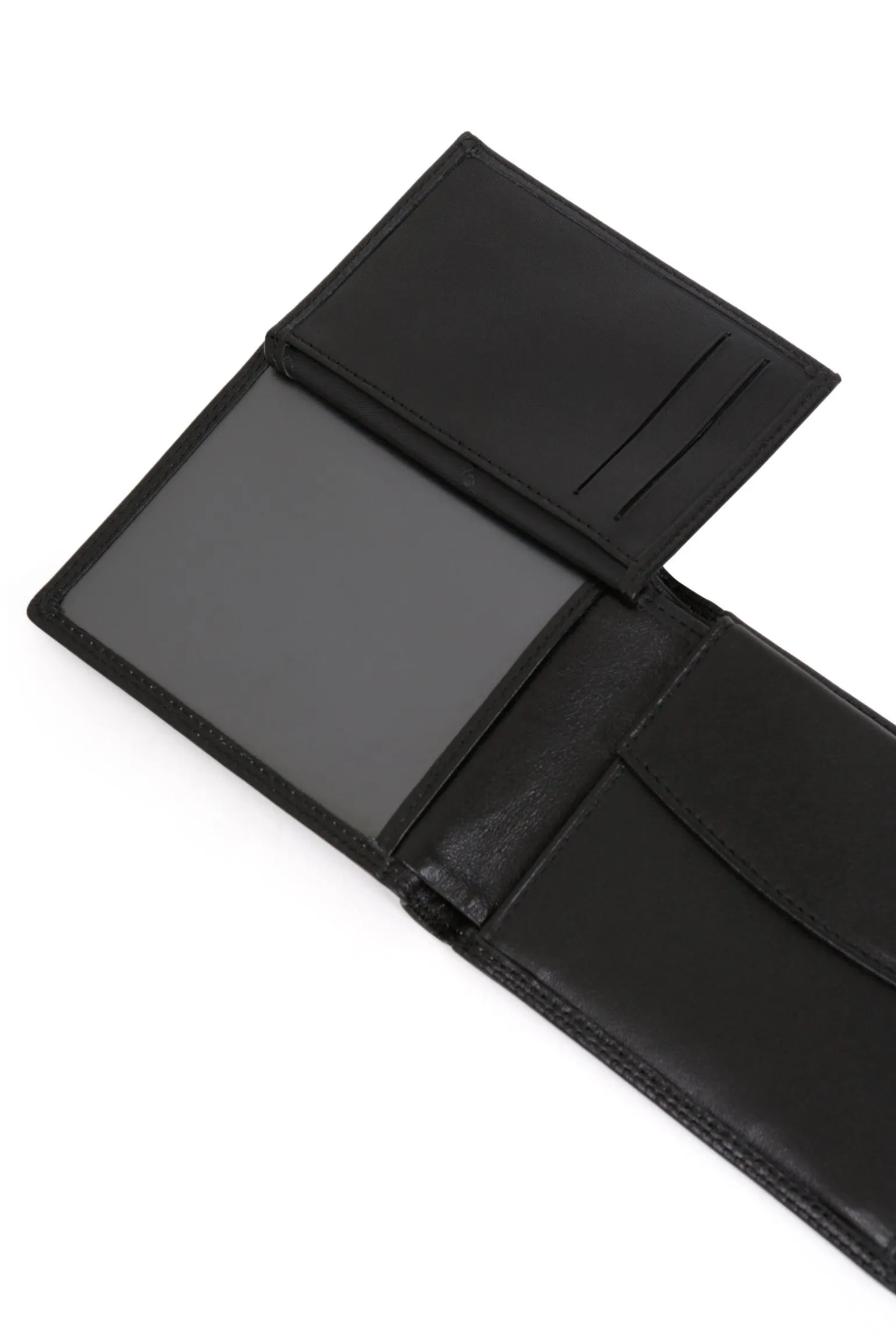 Portefeuille italien - 2 volets - Stop RFID - Cuir