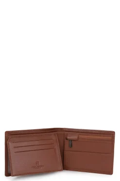 Portefeuille italien - 2 volets - Stop RFID - Cuir
