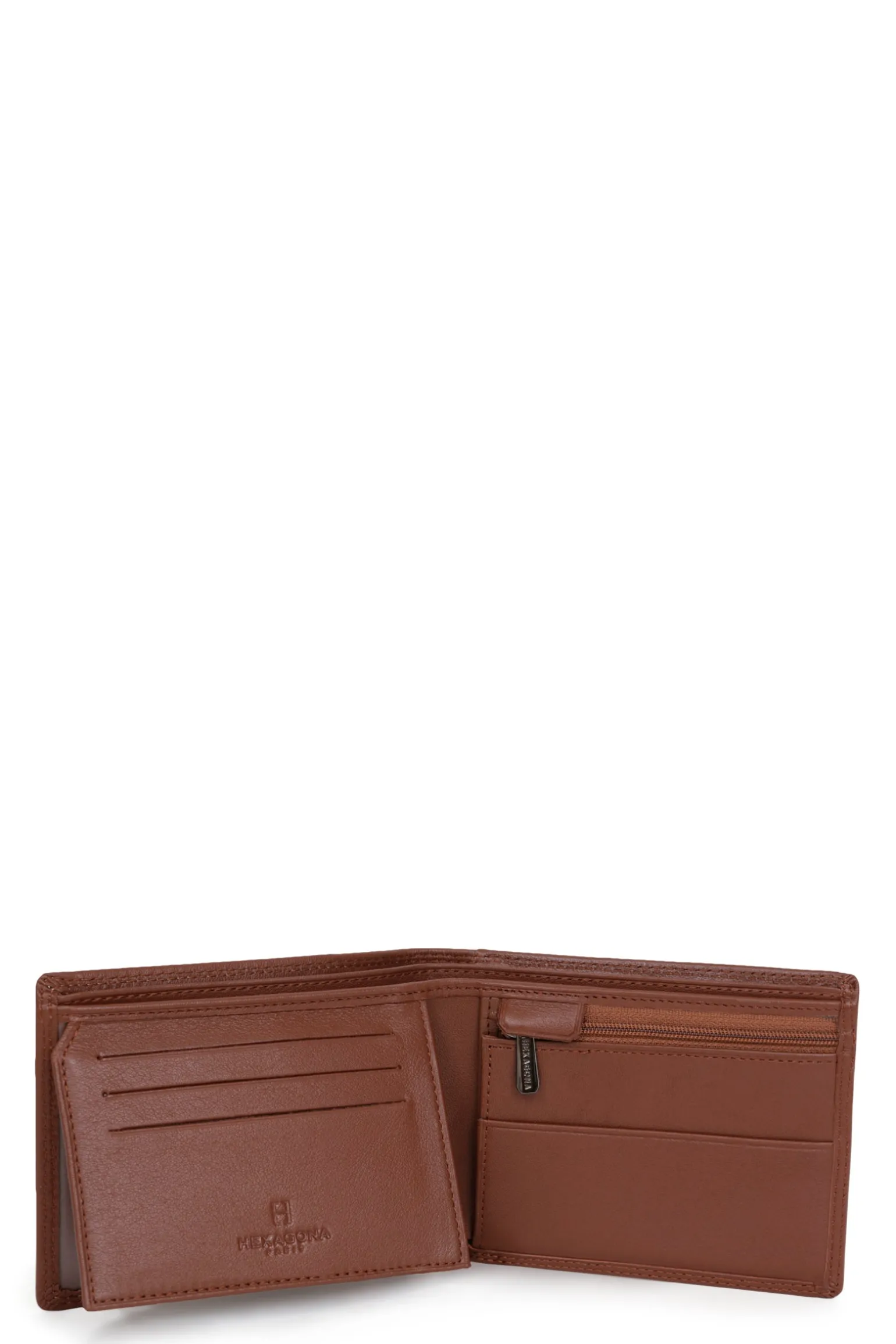 Portefeuille italien - 2 volets - Stop RFID - Cuir