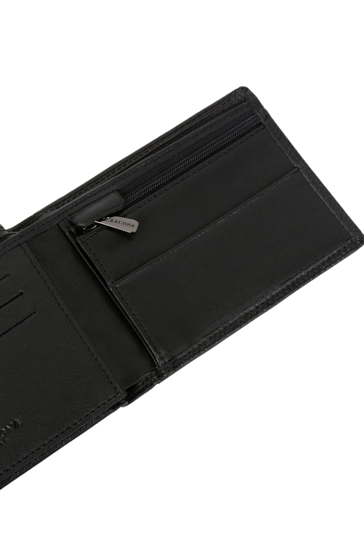Portefeuille italien - 2 volets - Stop RFID - Cuir