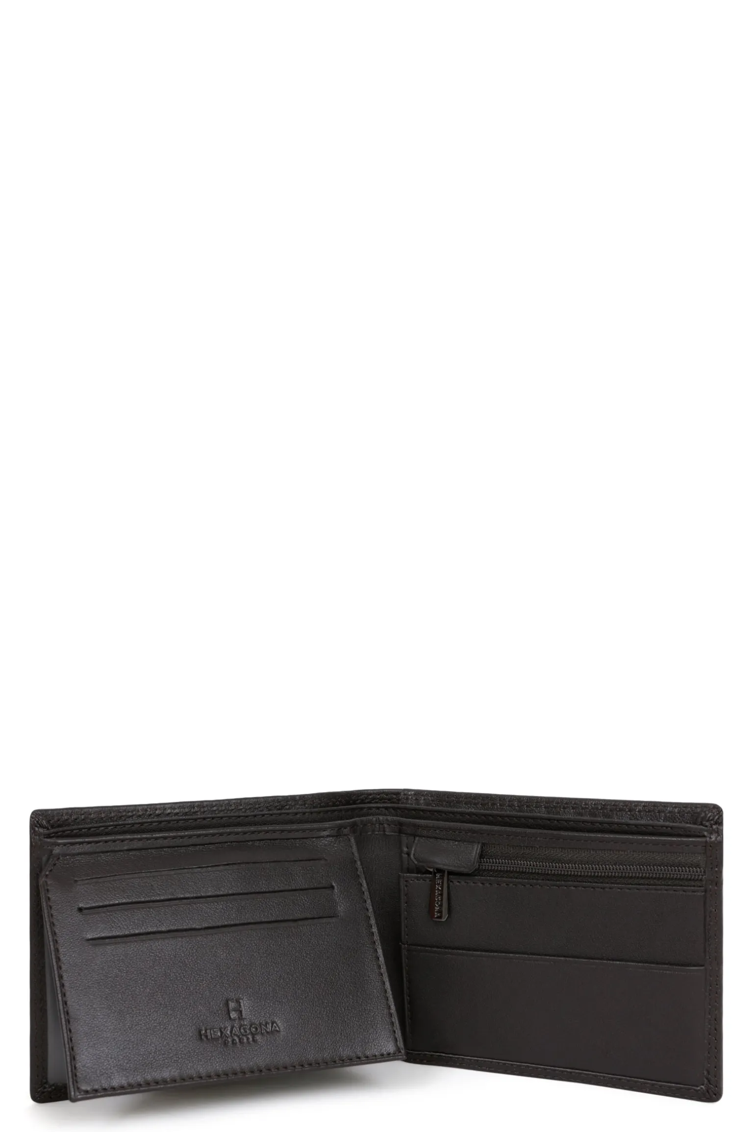 Portefeuille italien - 2 volets - Stop RFID - Cuir
