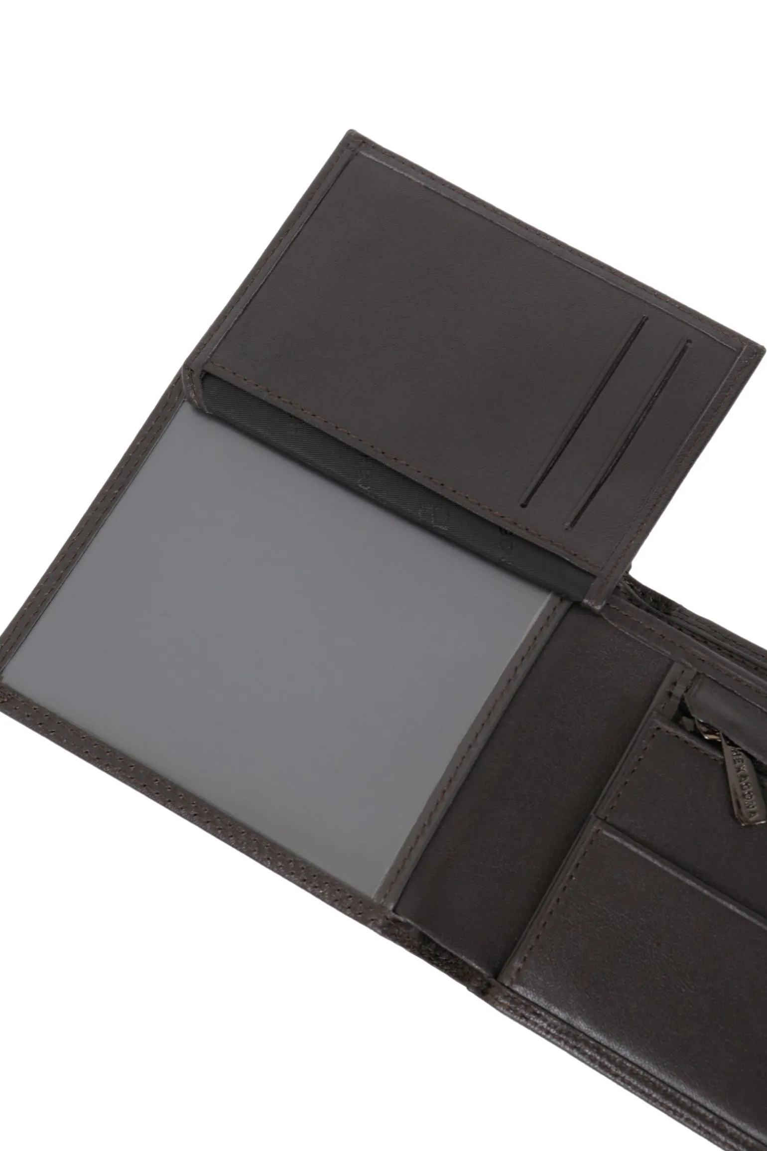 Portefeuille italien - 2 volets - Stop RFID - Cuir