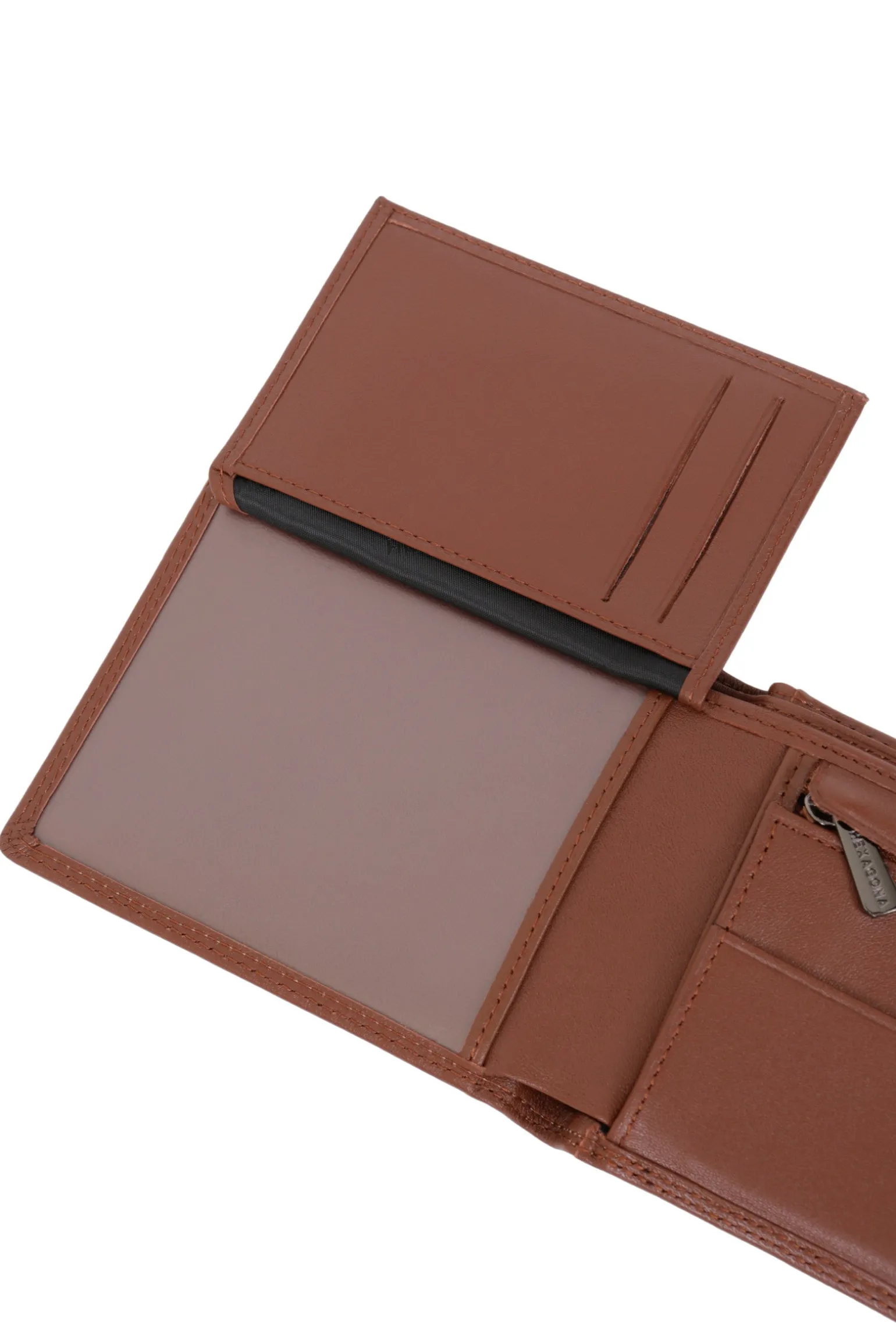 Portefeuille italien - 2 volets - Stop RFID - Cuir
