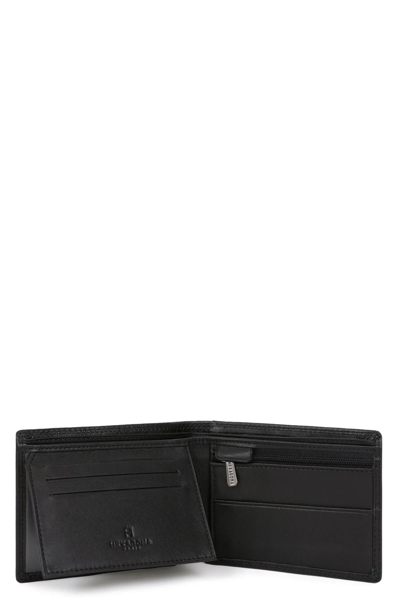 Portefeuille italien - 2 volets - Stop RFID - Cuir