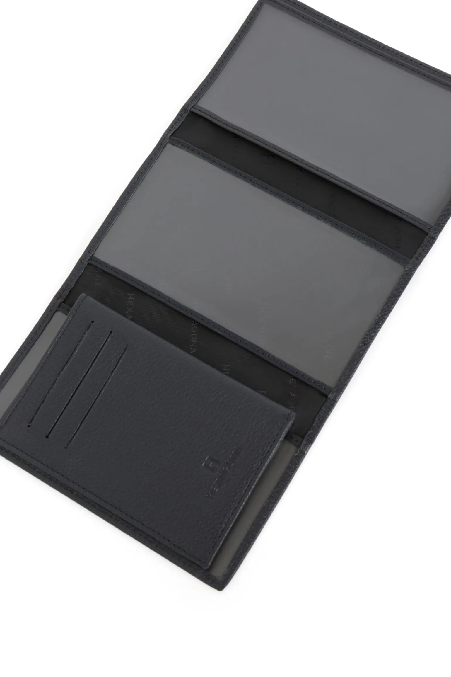 Porte-papiers - 3 volets - Cuir