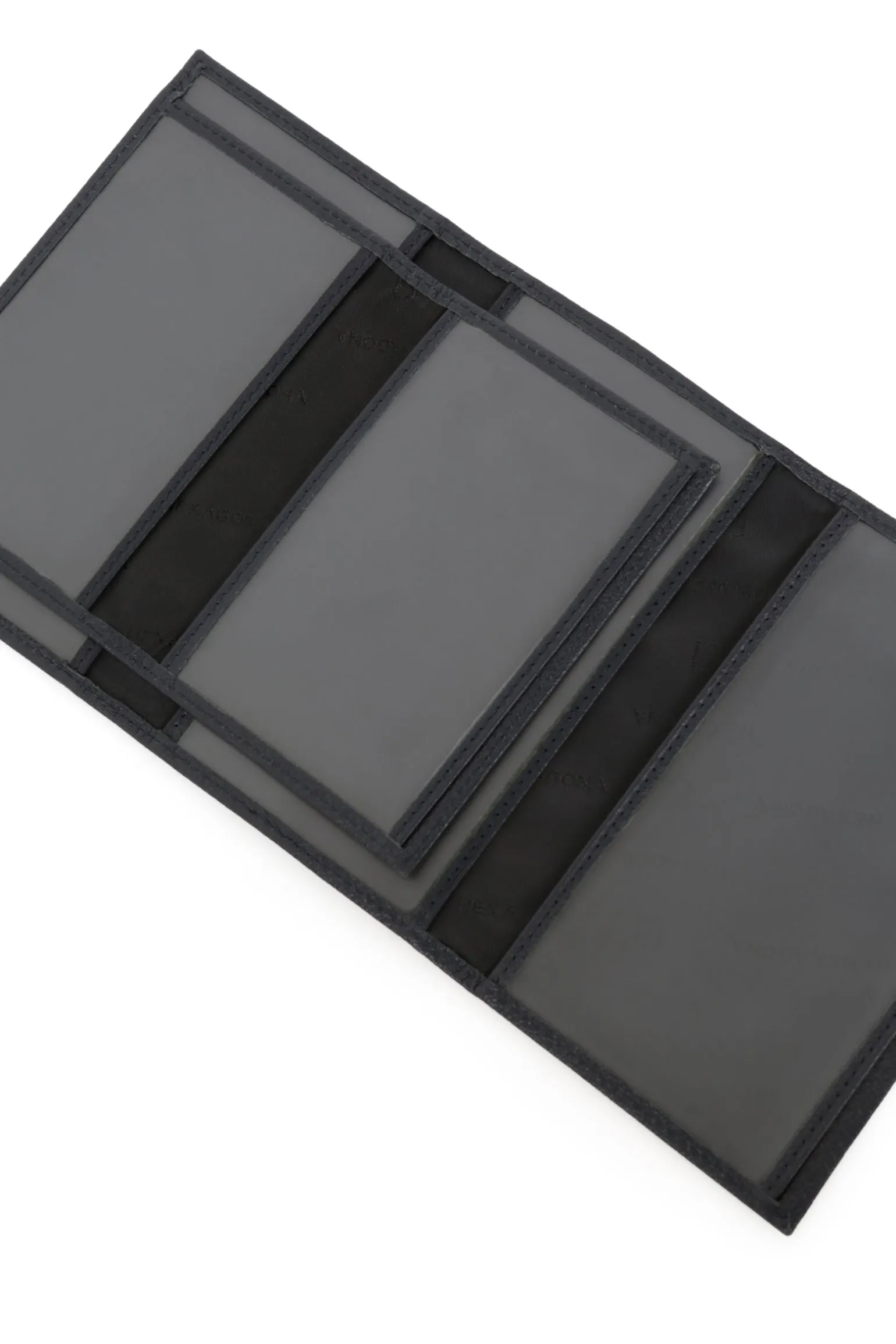 Porte-papiers - 3 volets - Cuir