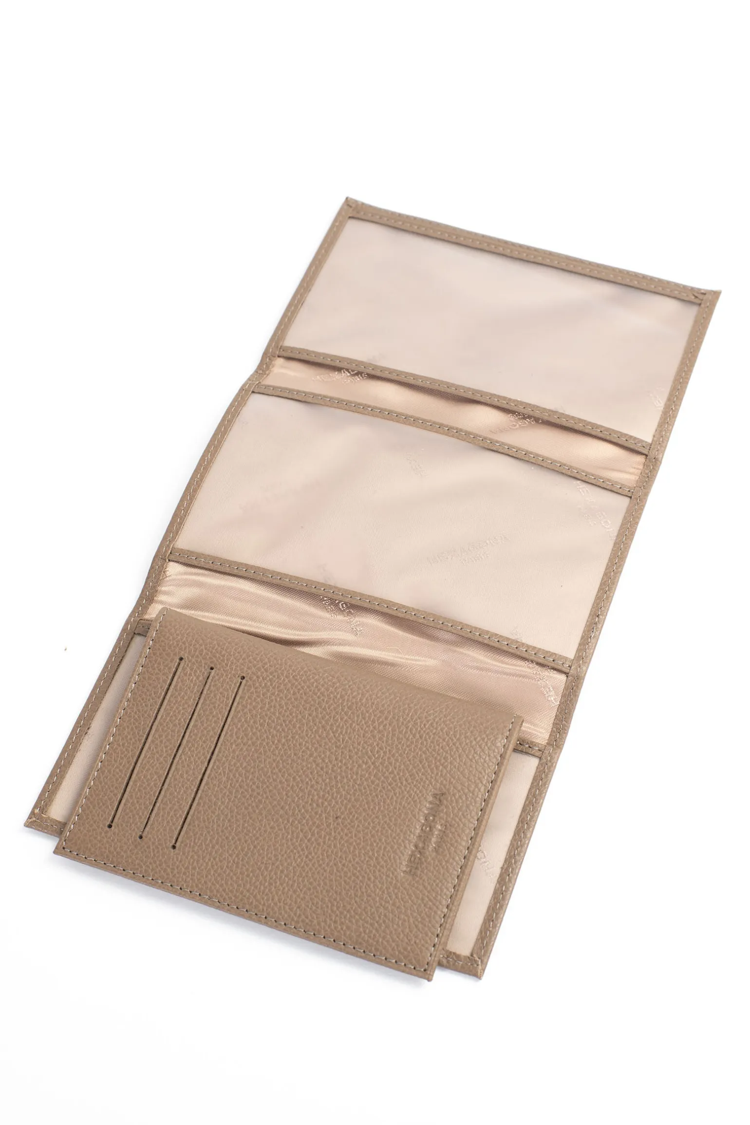 Porte-papiers - 3 volets - Cuir