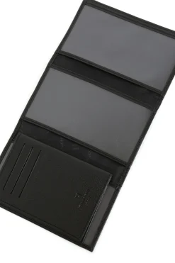 Porte-papiers - 3 volets - Cuir
