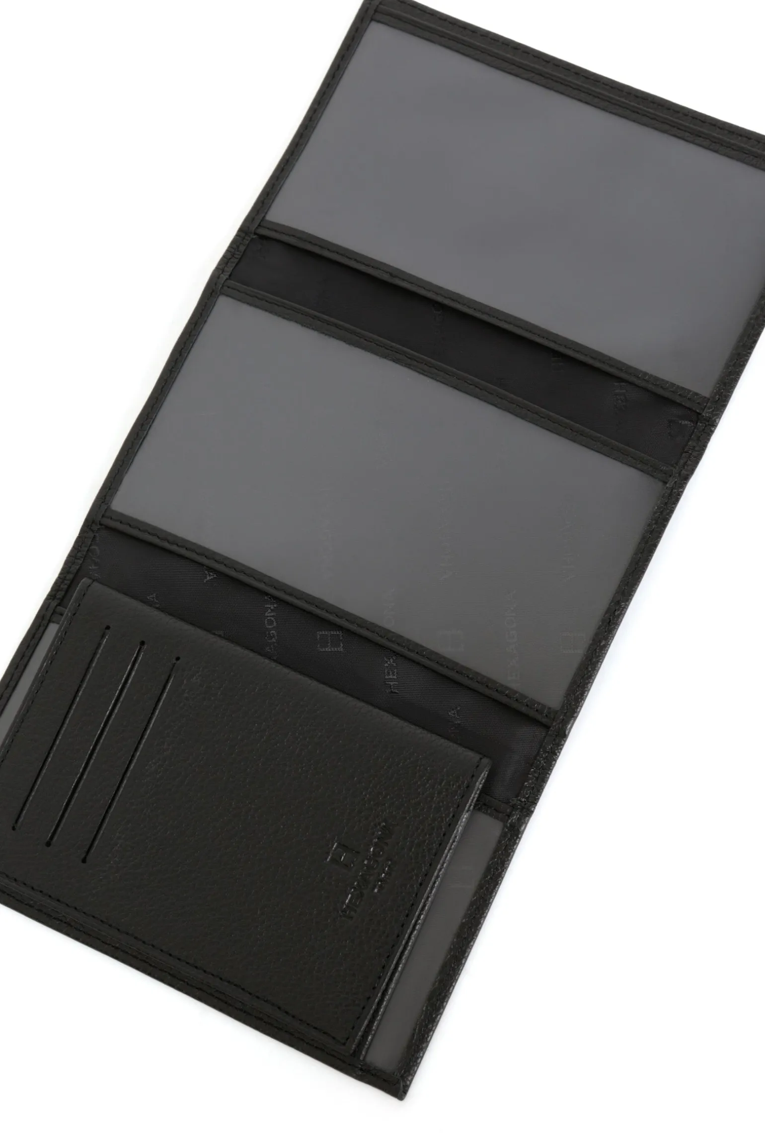 Porte-papiers - 3 volets - Cuir
