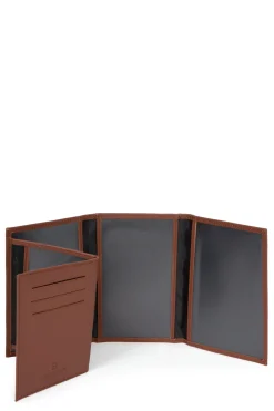 Porte-papiers - 3 volets - Stop RFID - Cuir
