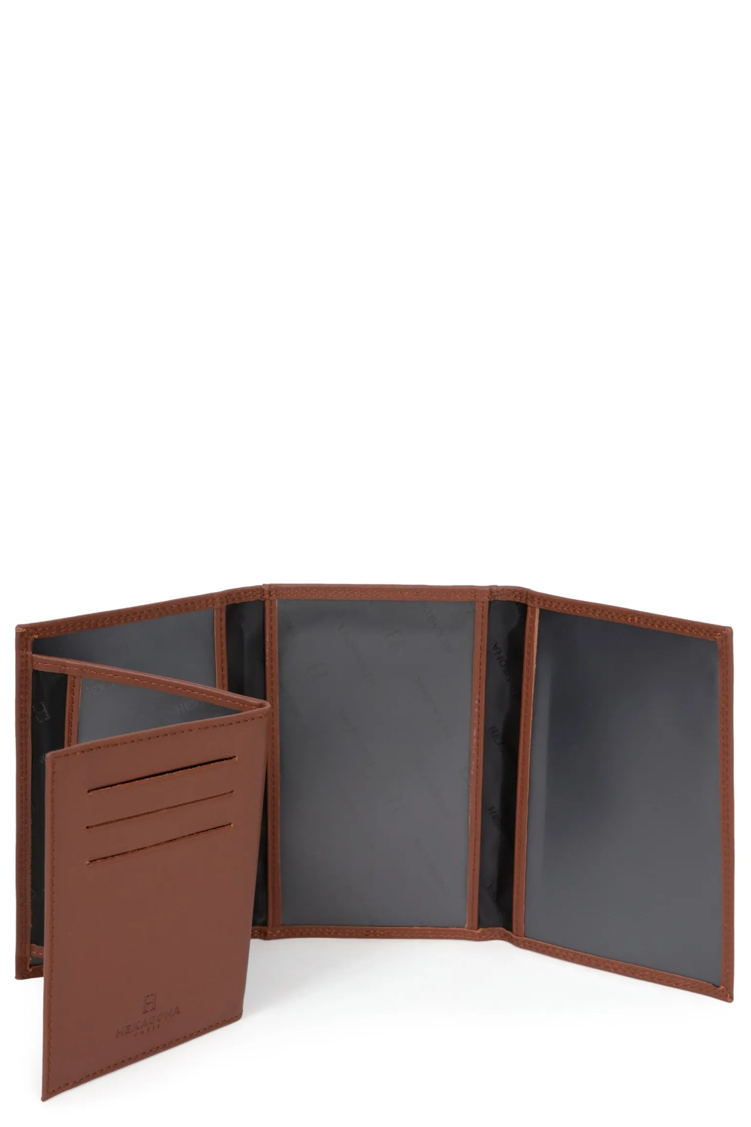 Porte-papiers - 3 volets - Stop RFID - Cuir