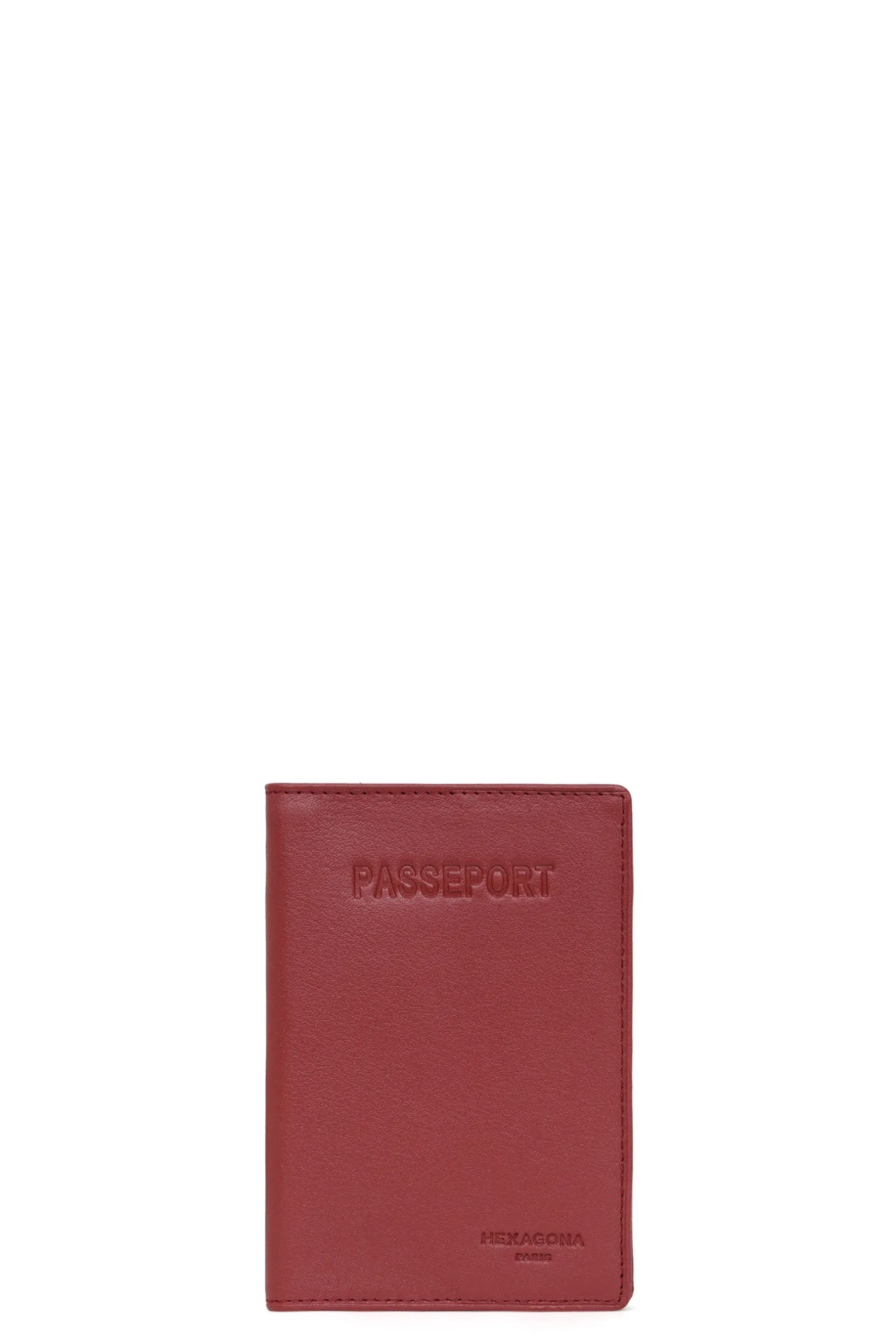 Porte-passeport - 1 volet - Cuir