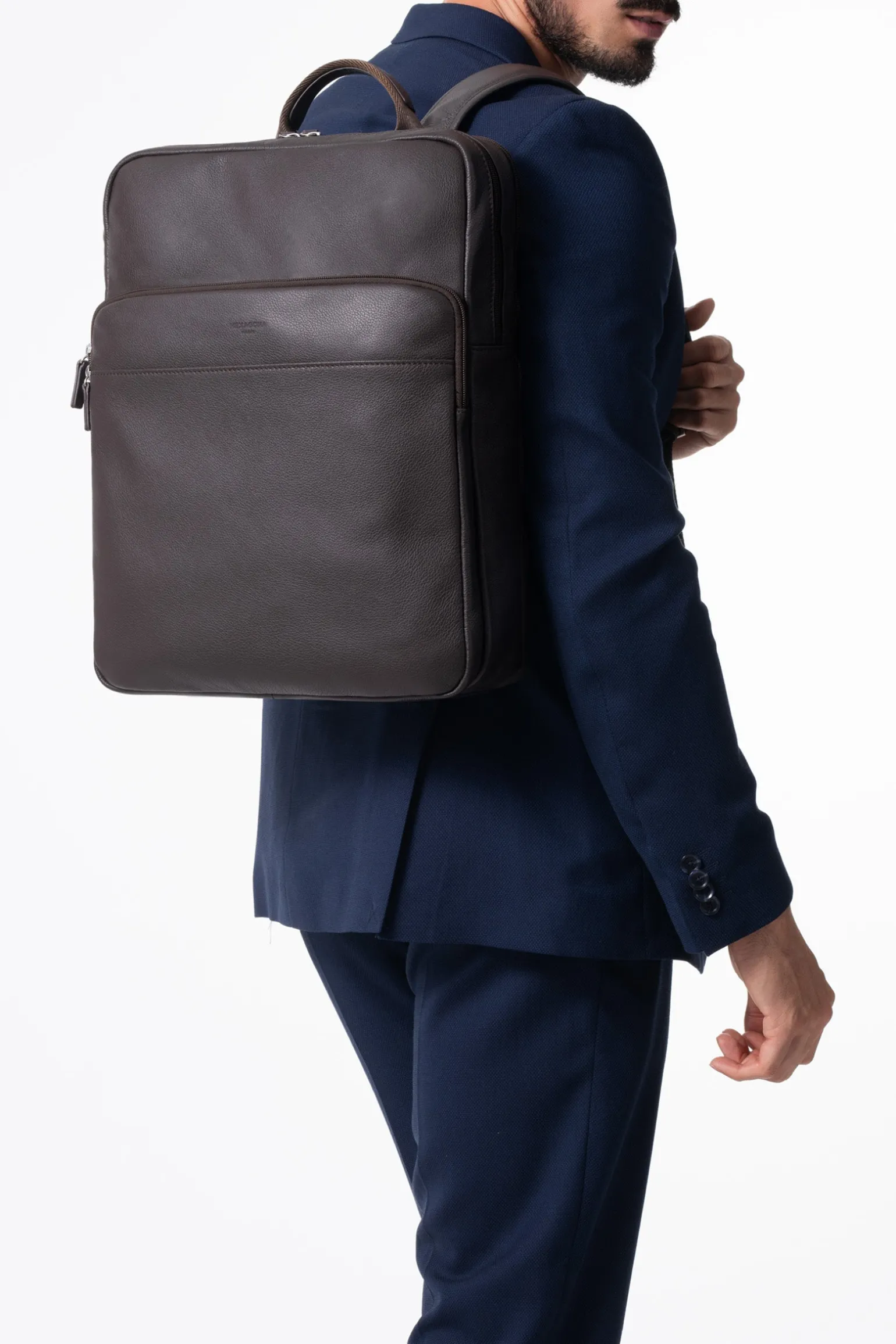 Sac à dos - 15" & Tablette & A4 - Cuir