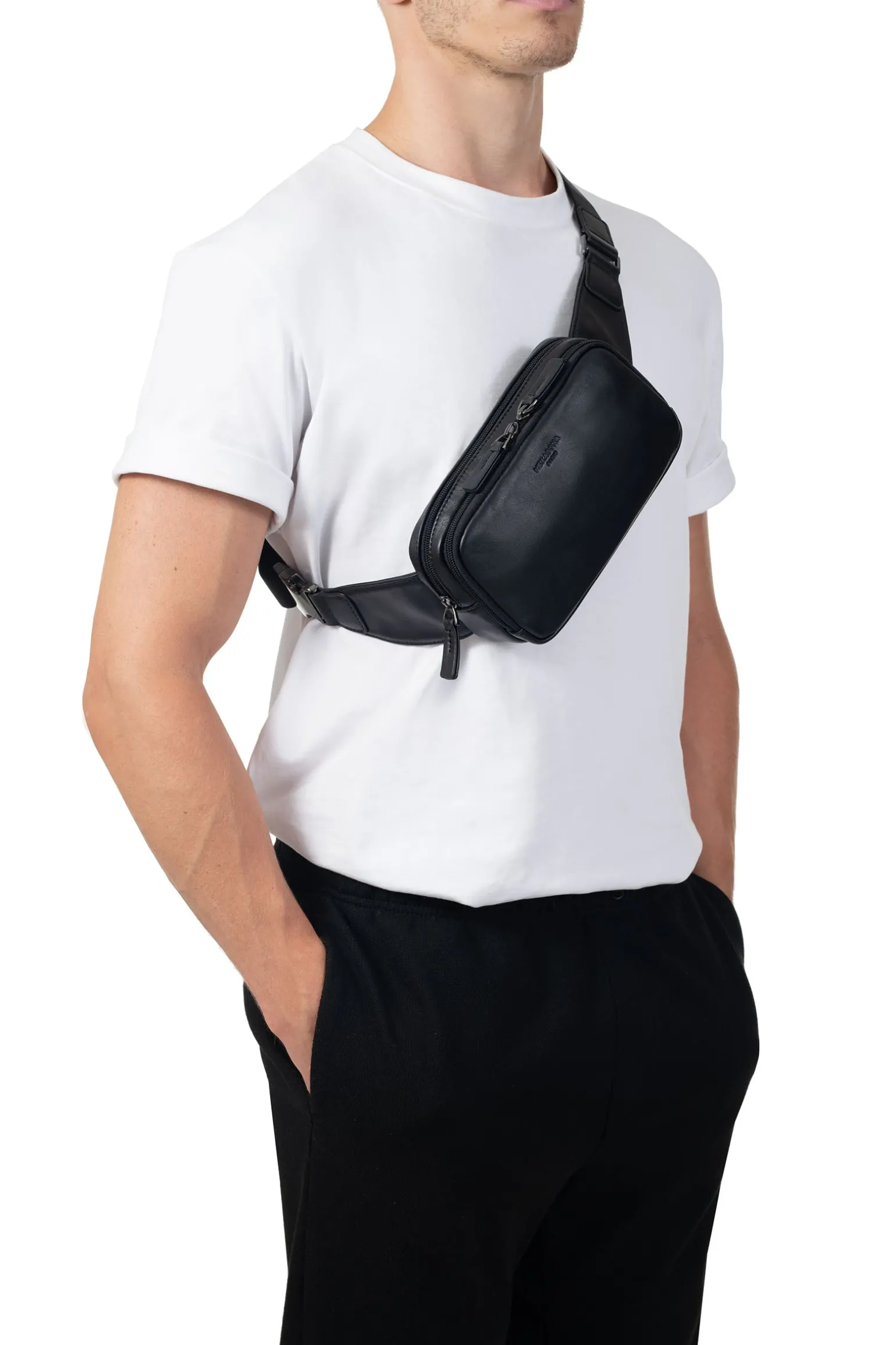 Sac banane - Cuir