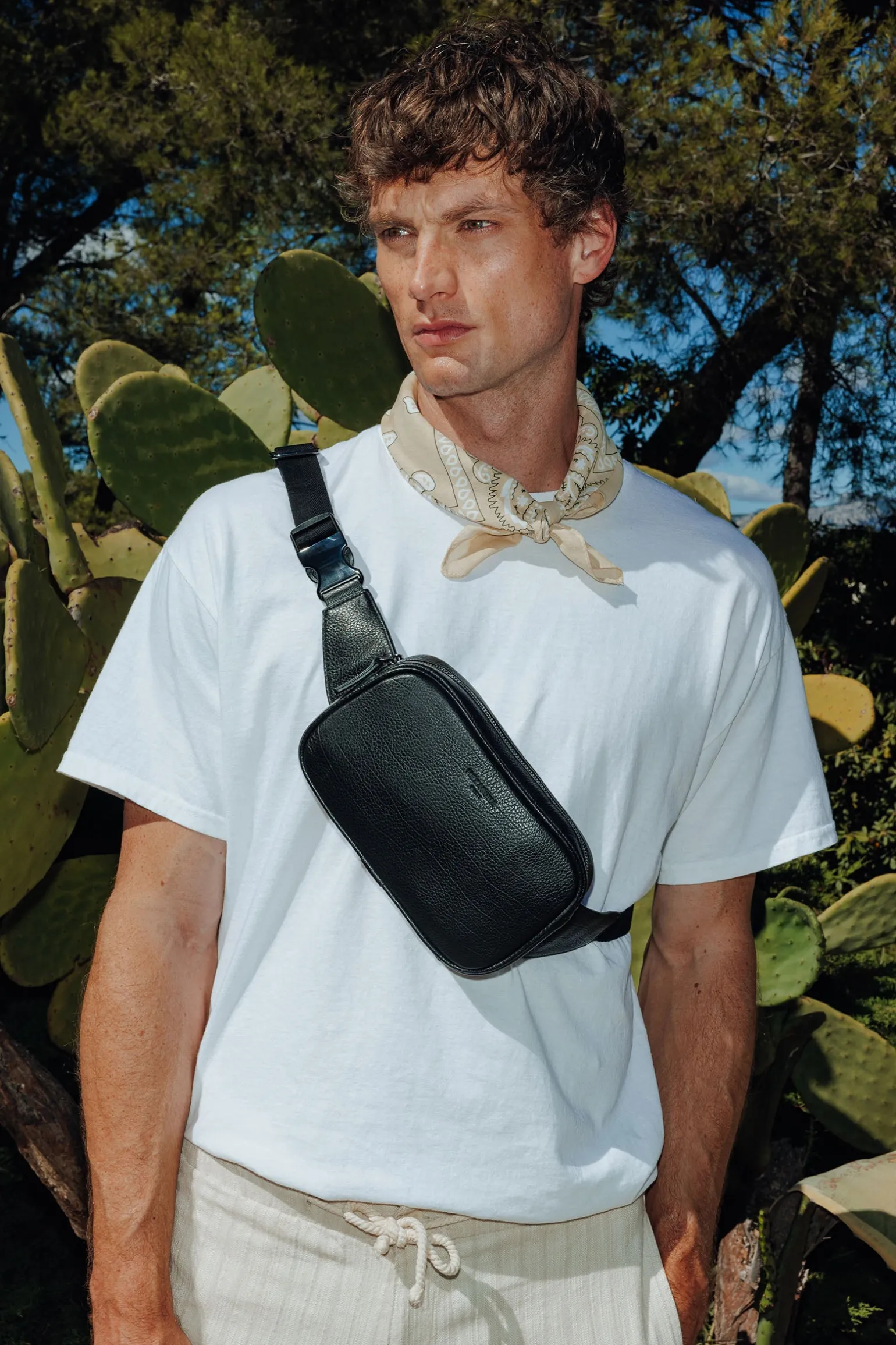 Sac banane - Cuir
