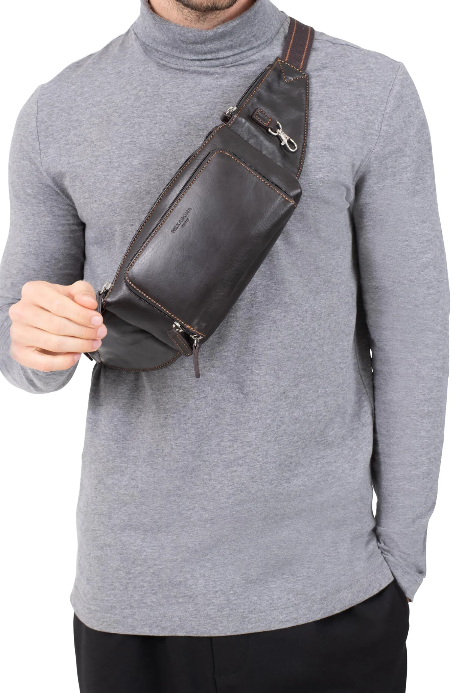 Sac banane - Cuir