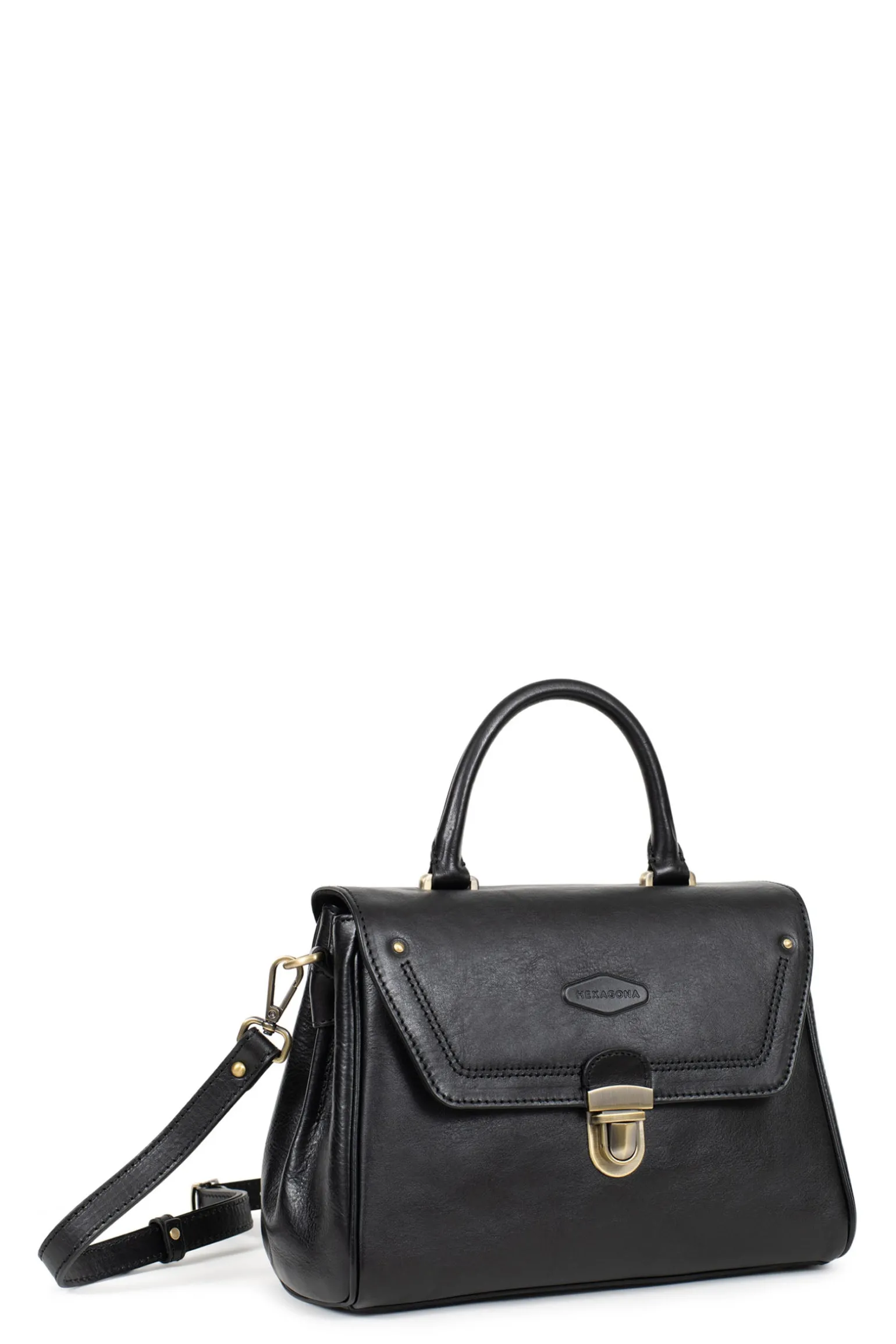 Sac porté main 1 poignée - Cuir