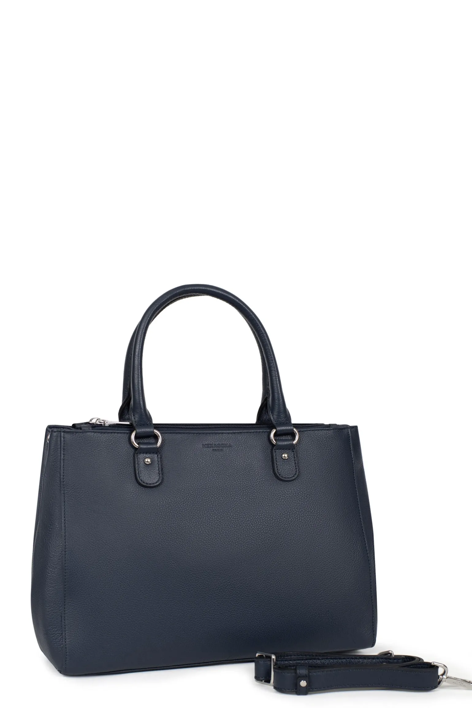 Sac porté main 2 poignées - A4 - Cuir