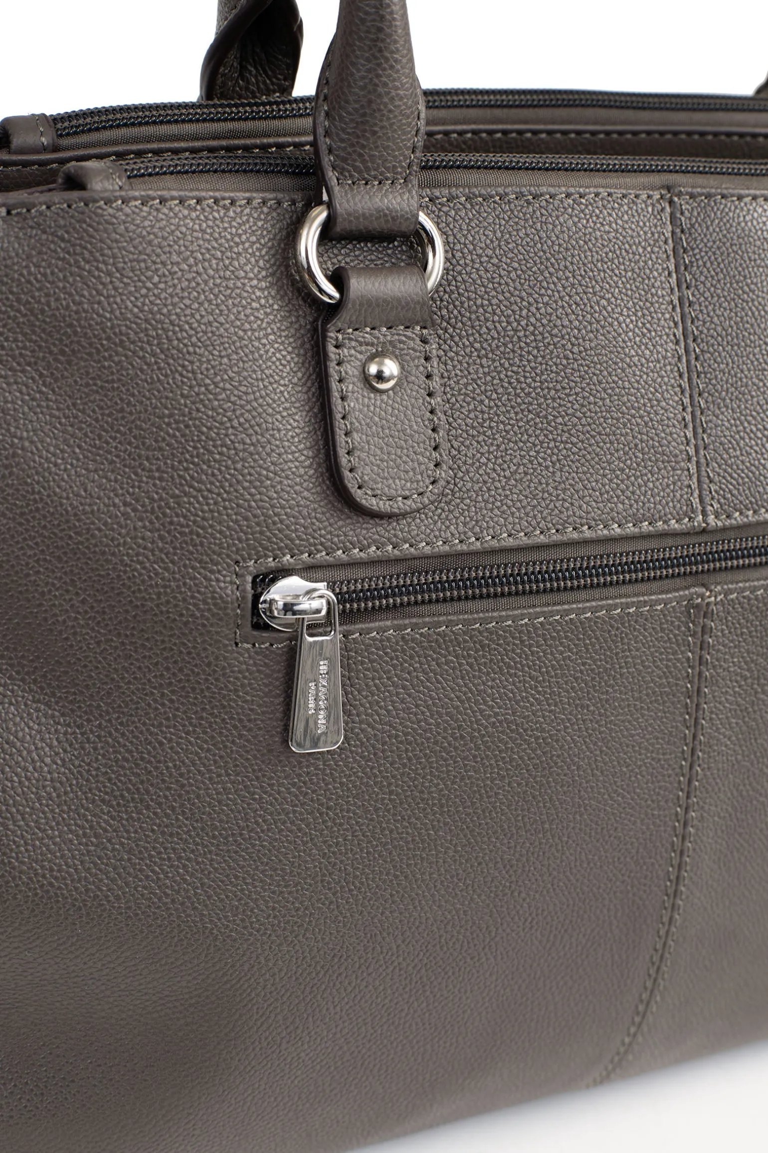 Sac porté main 2 poignées - A4 - Cuir