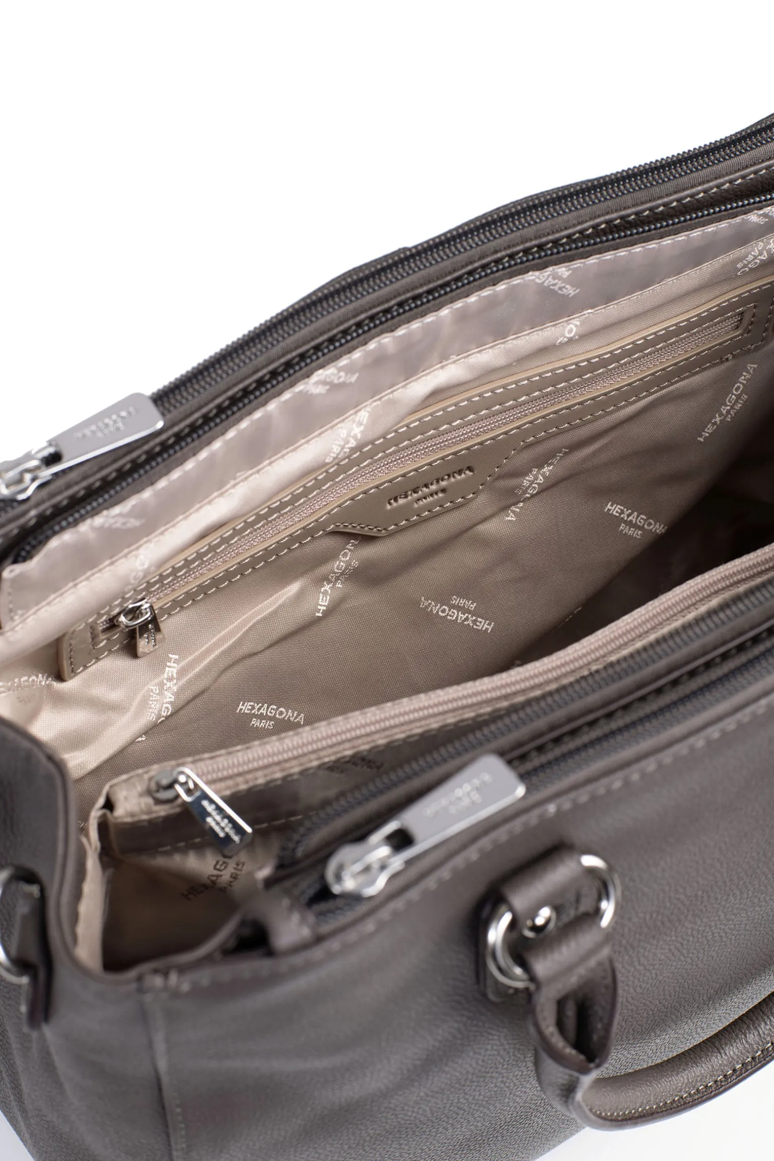 Sac porté main 2 poignées - A4 - Cuir