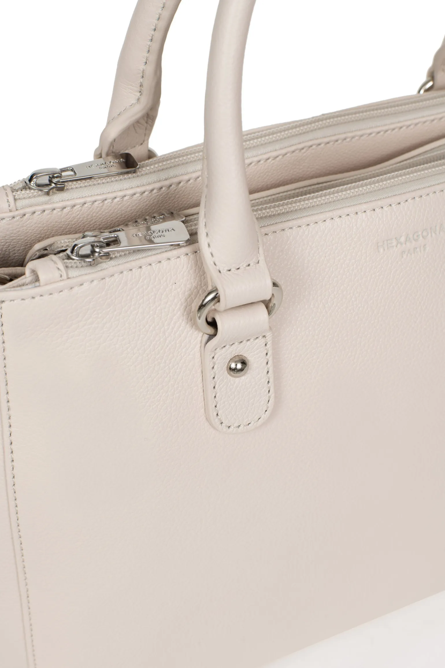 Sac porté main 2 poignées - A4 - Cuir