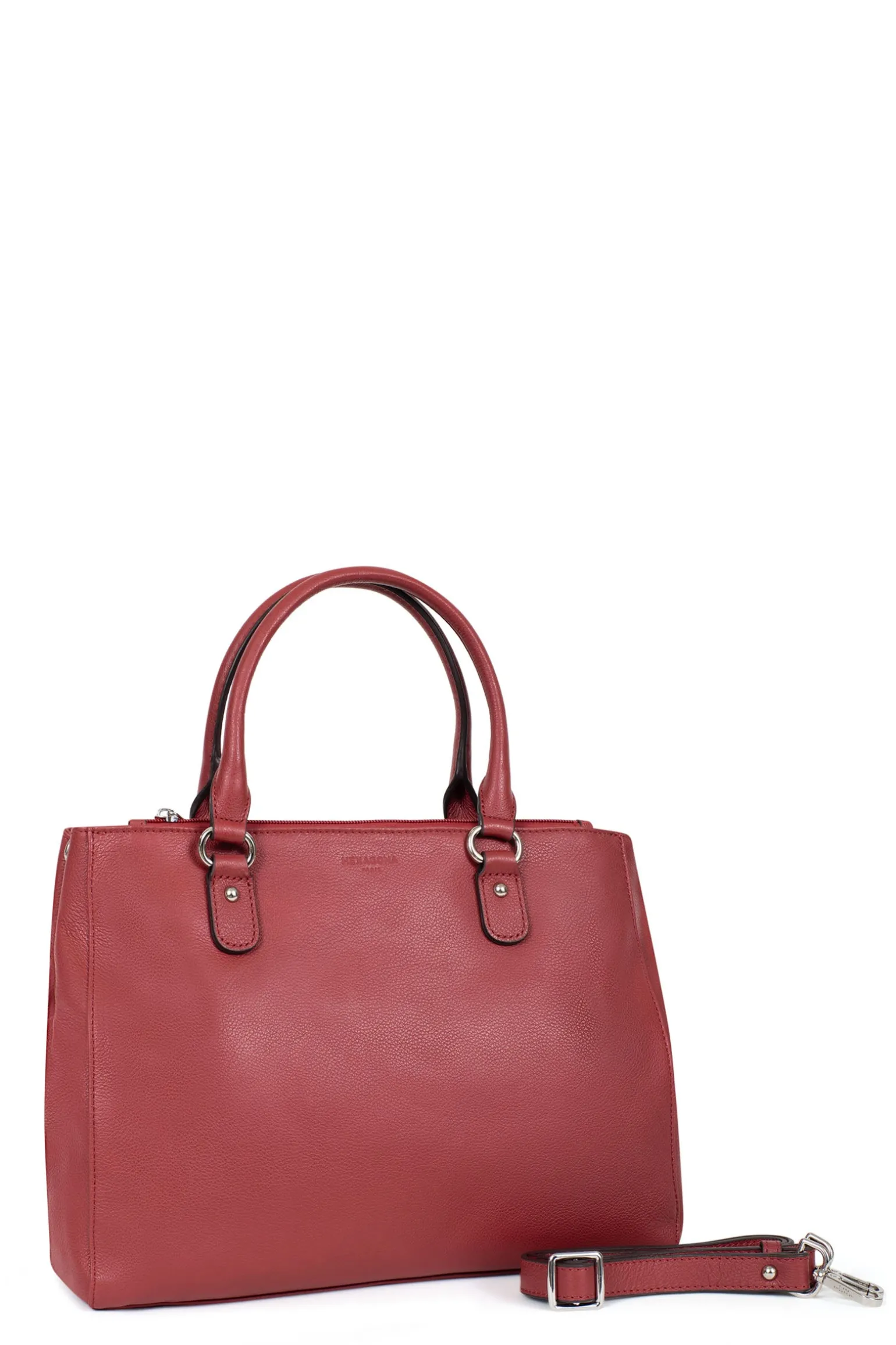 Sac porté main 2 poignées - A4 - Cuir
