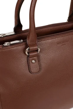 Sac porté main 2 poignées - A4 - Cuir
