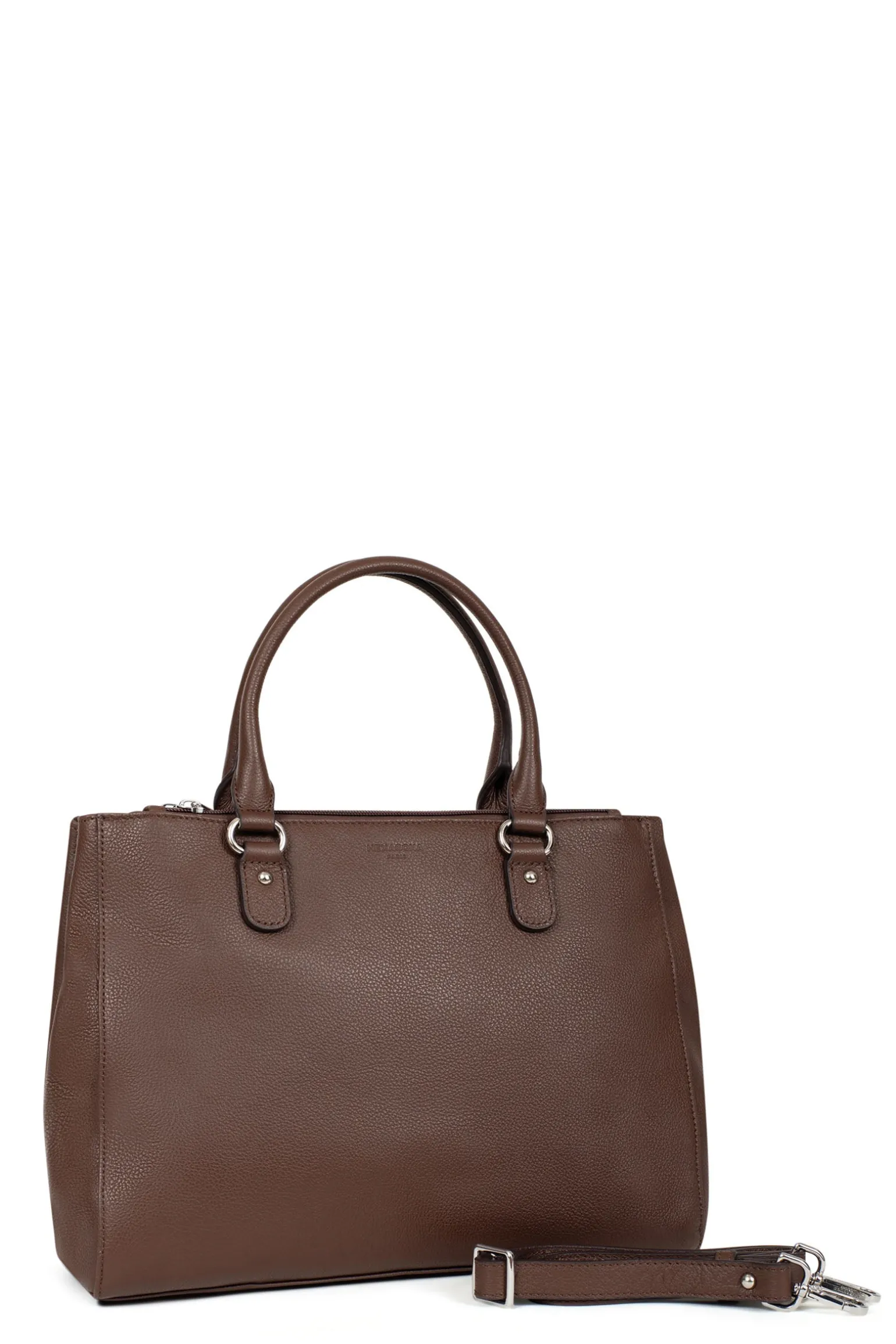 Sac porté main 2 poignées - A4 - Cuir