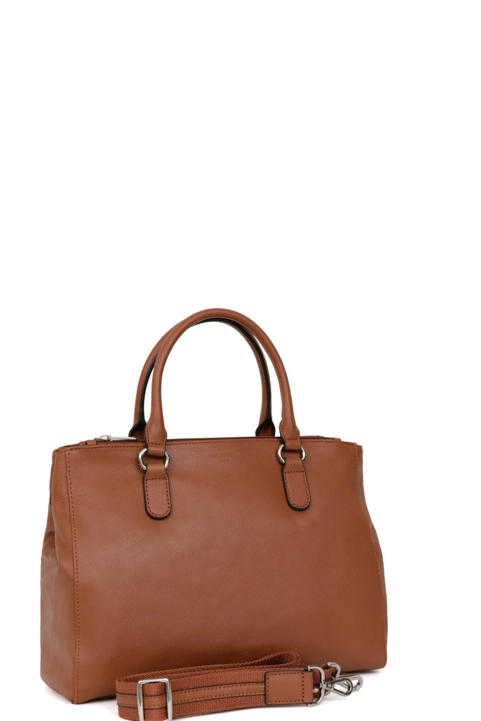 Sac porté main 2 poignées - A4 - Cuir