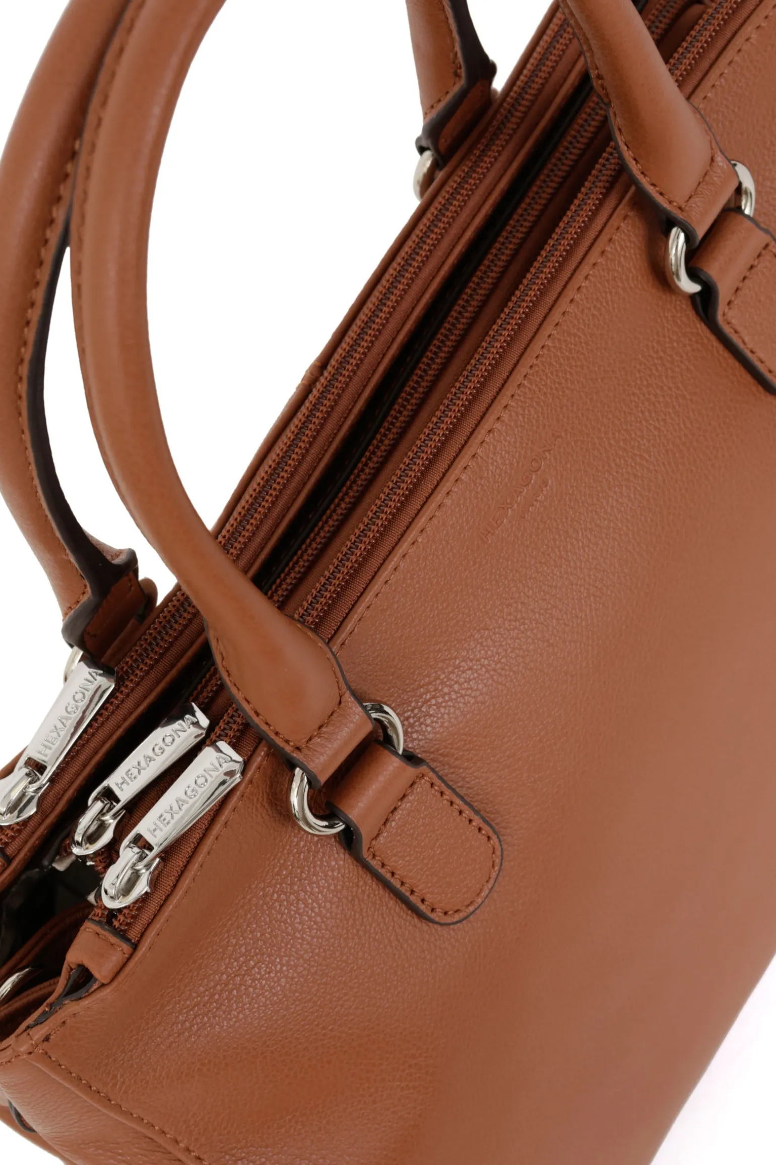 Sac porté main 2 poignées - A4 - Cuir