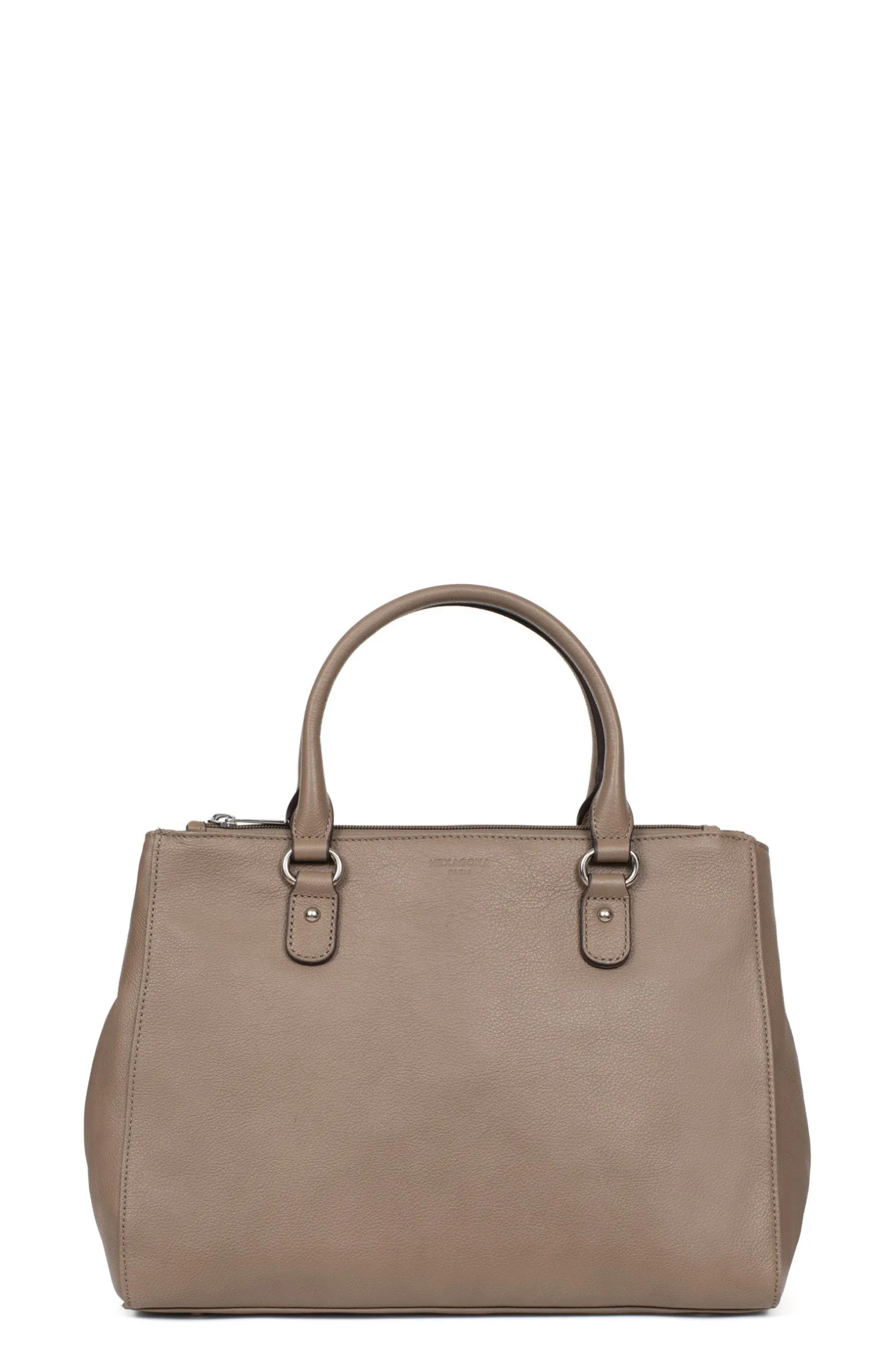 Sac porté main 2 poignées - A4 - Cuir