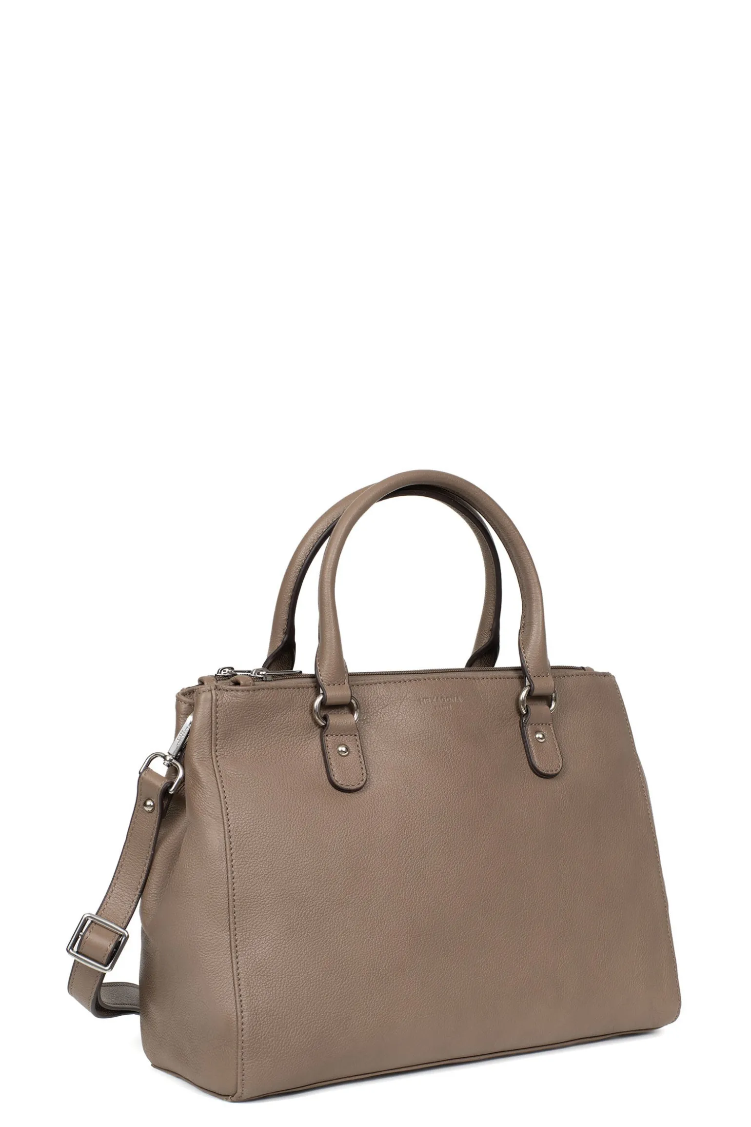Sac porté main 2 poignées - A4 - Cuir