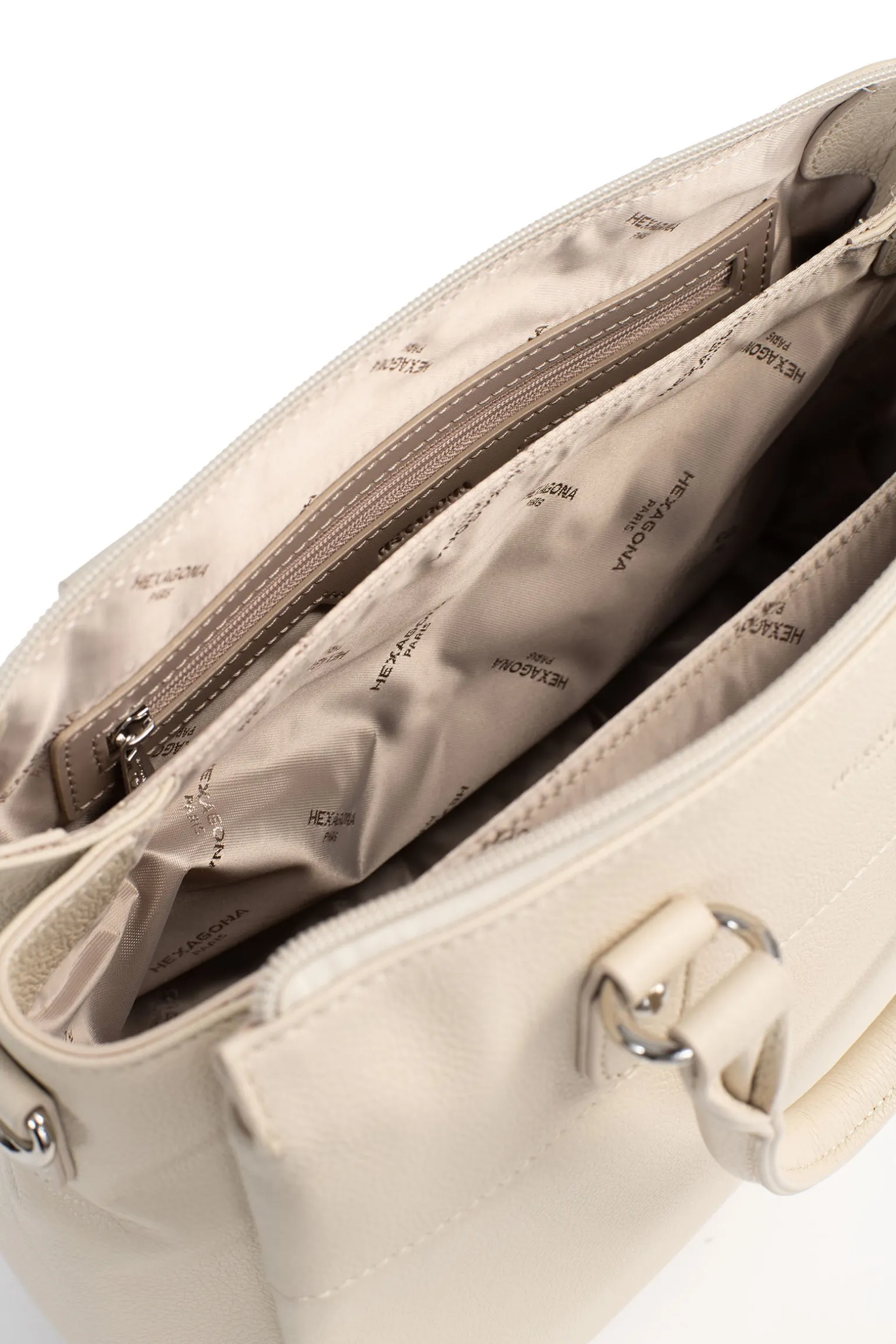Sac porté main 2 poignées - Cuir