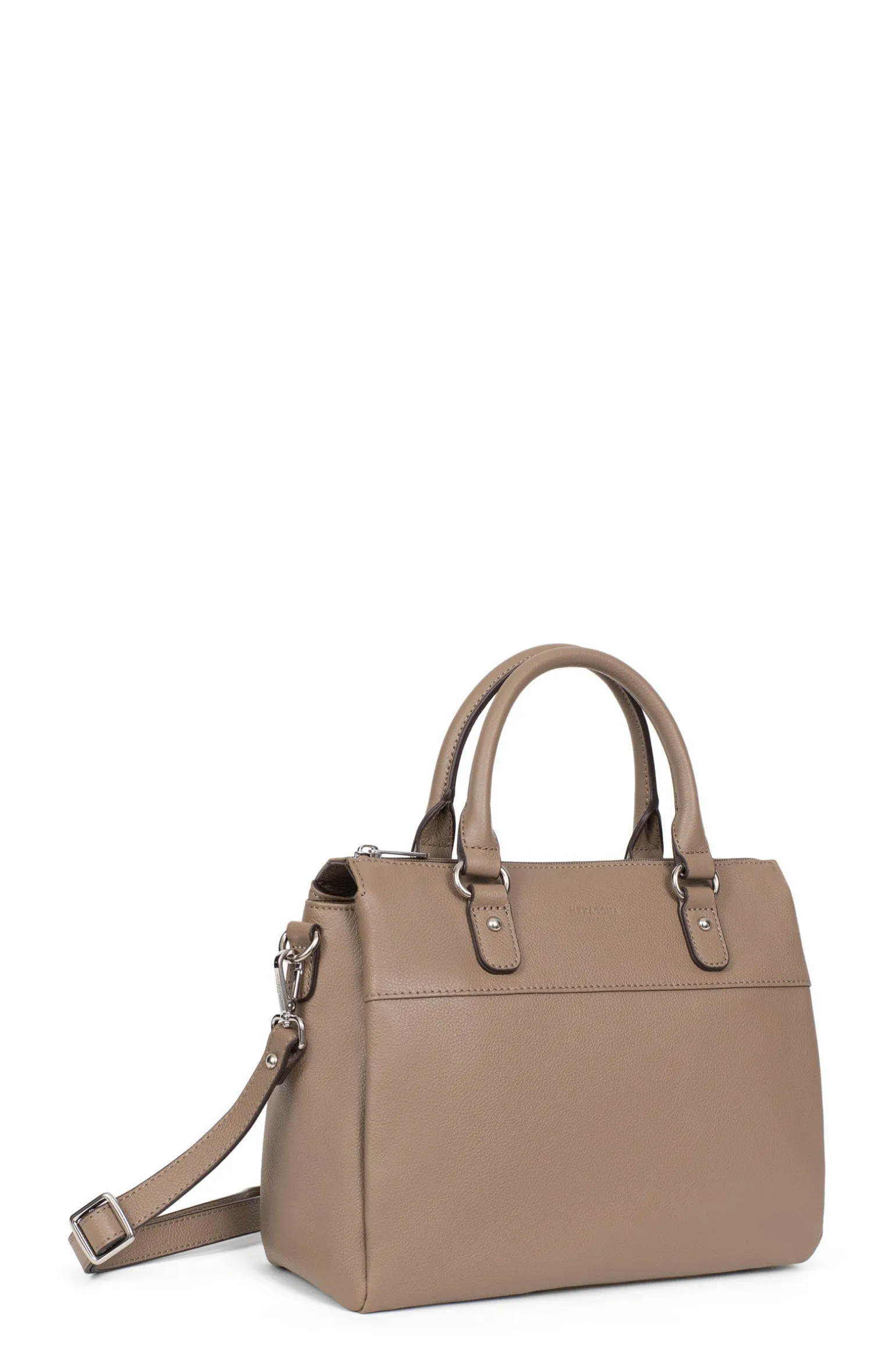Sac porté main 2 poignées - Cuir