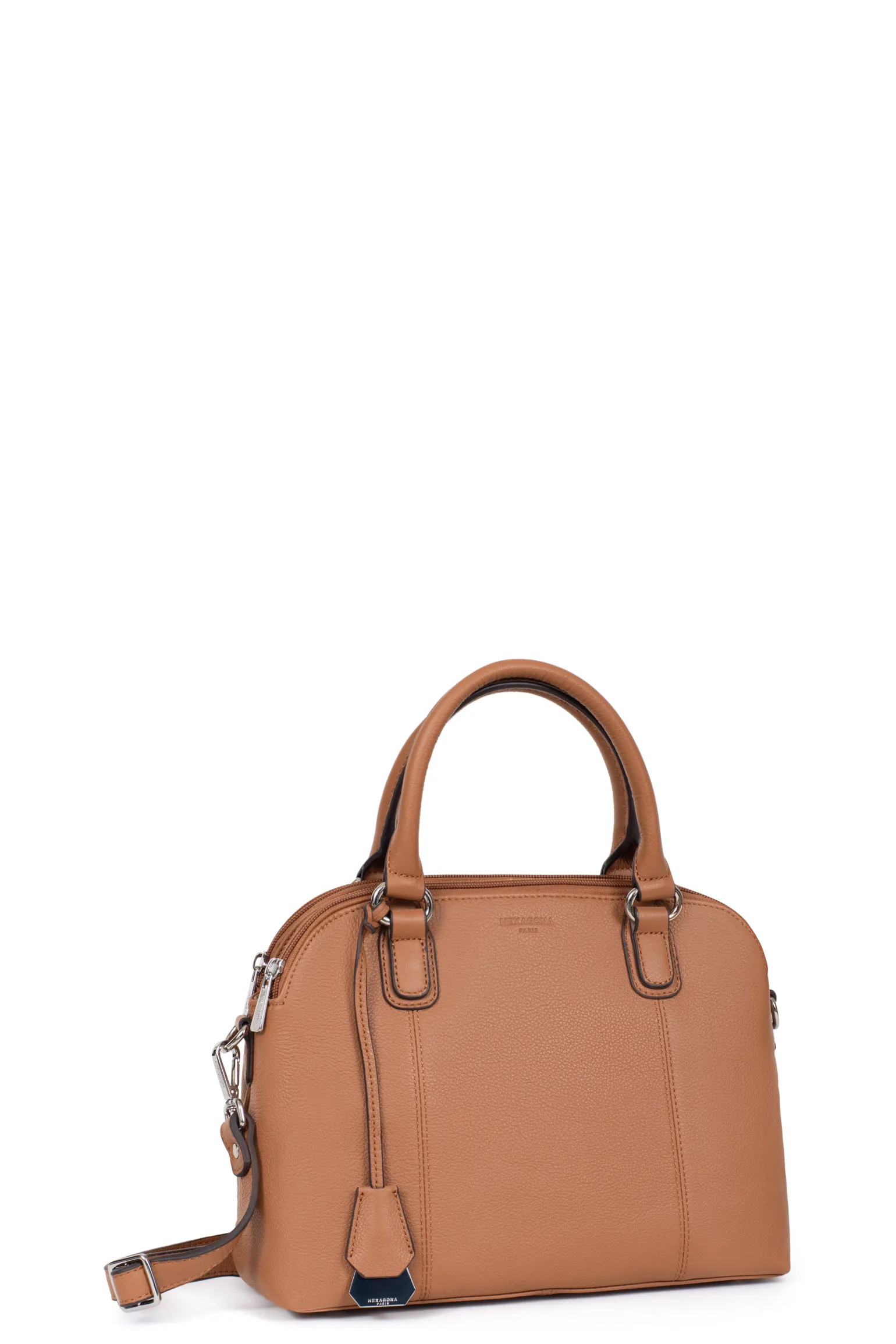 Sac porté main 2 poignées - Cuir