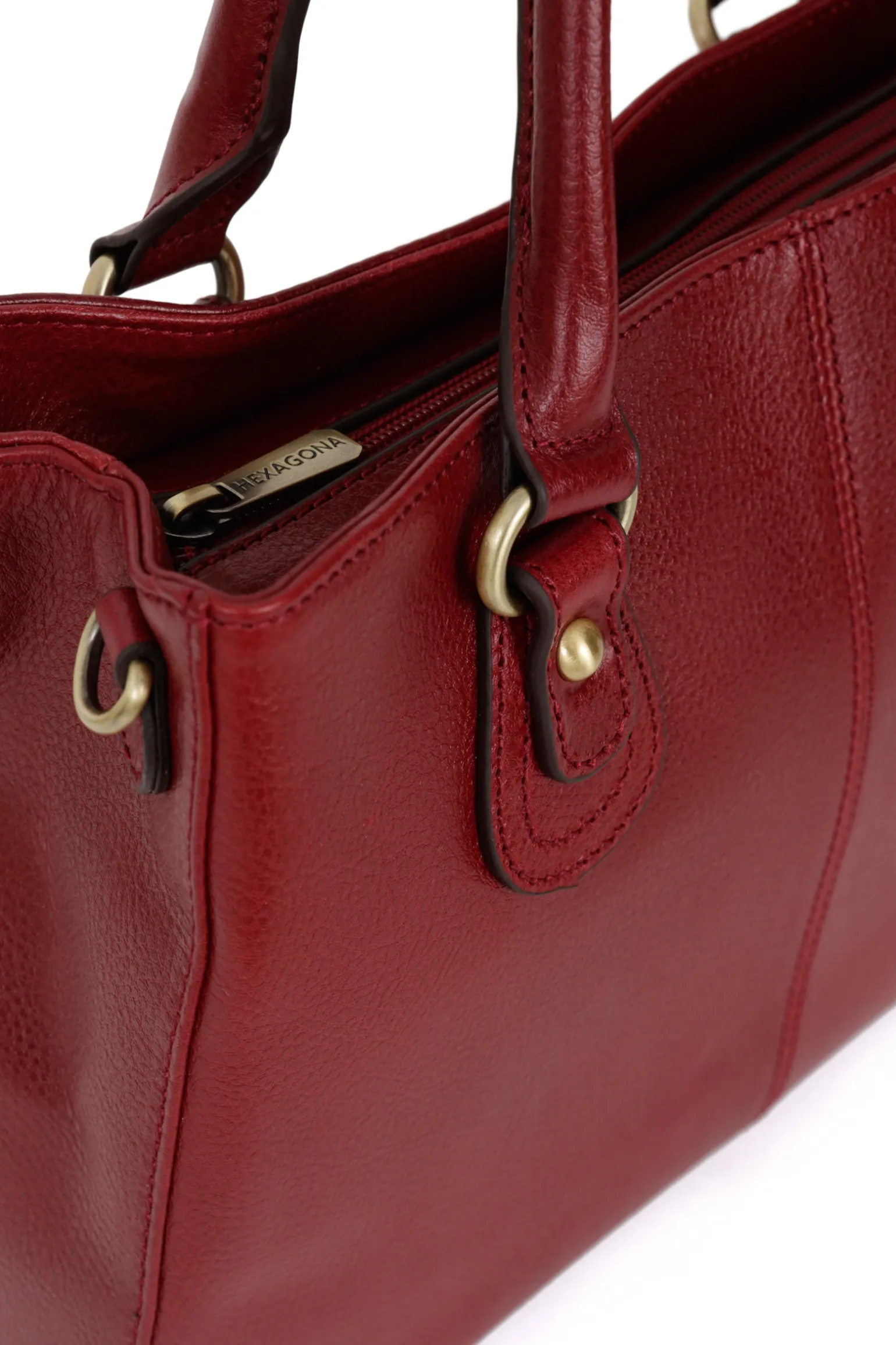 Sac porté main 2 poignées - Cuir