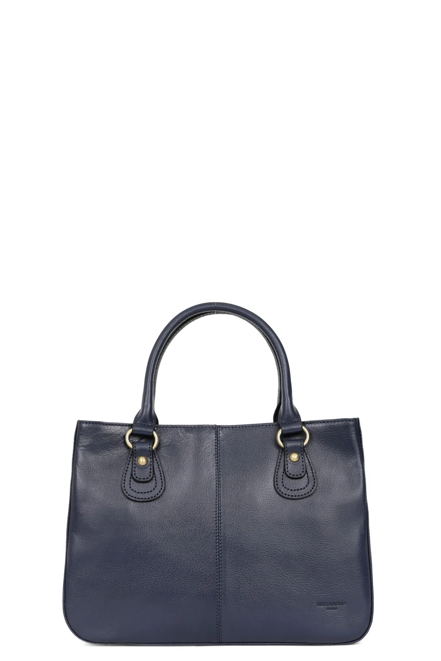 Sac porté main 2 poignées - Cuir